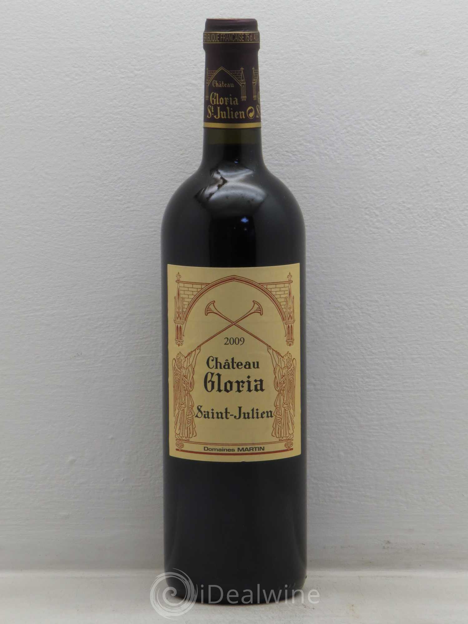 Château Gloria 2009 - Lot de 1 bouteille - 0