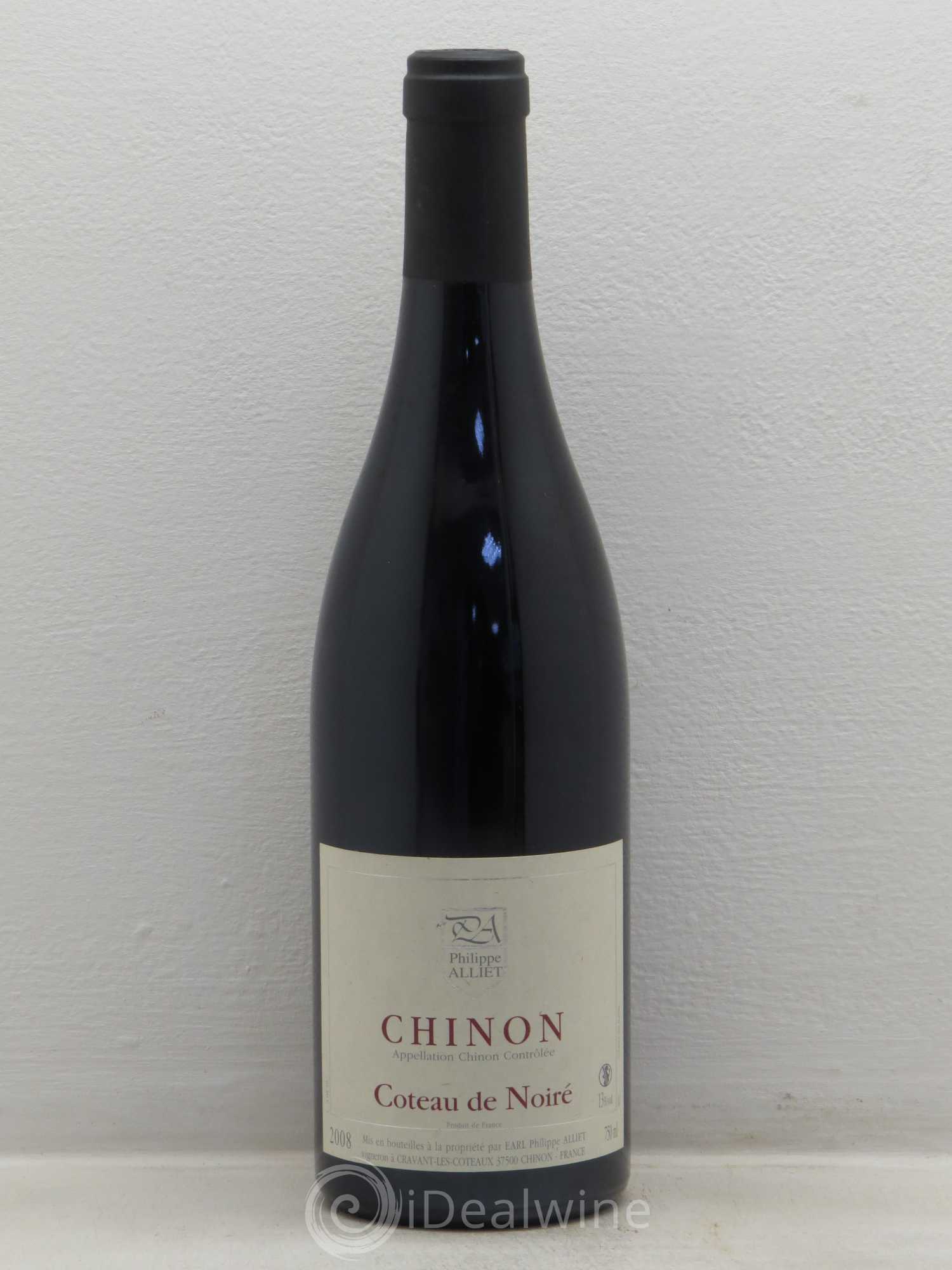 Chinon Coteau de Noiré Philippe Alliet 2008 - Lot de 1 bouteille - 0