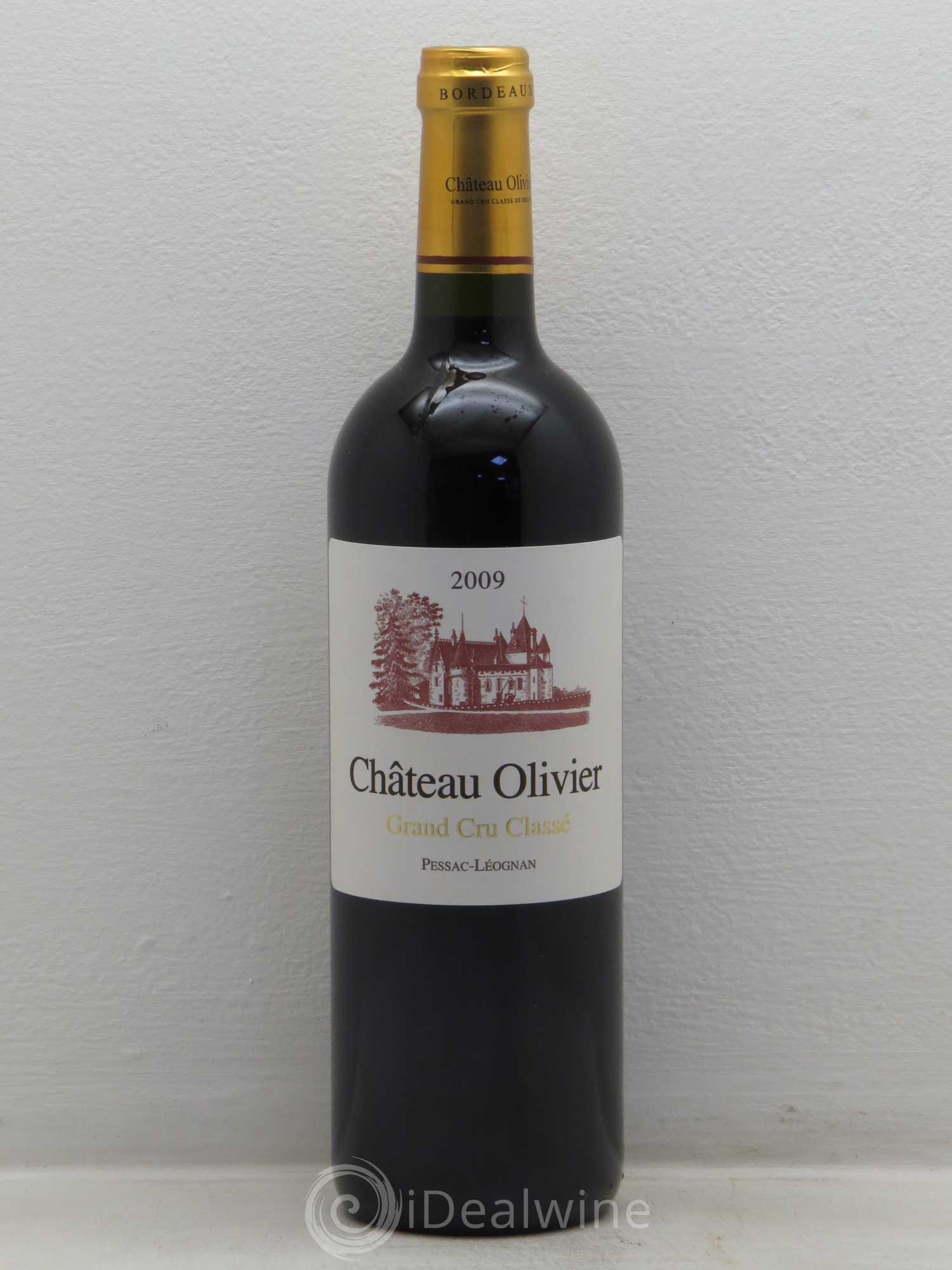 Château Olivier Cru Classé de Graves 2009 - Lot de 1 bouteille - 0