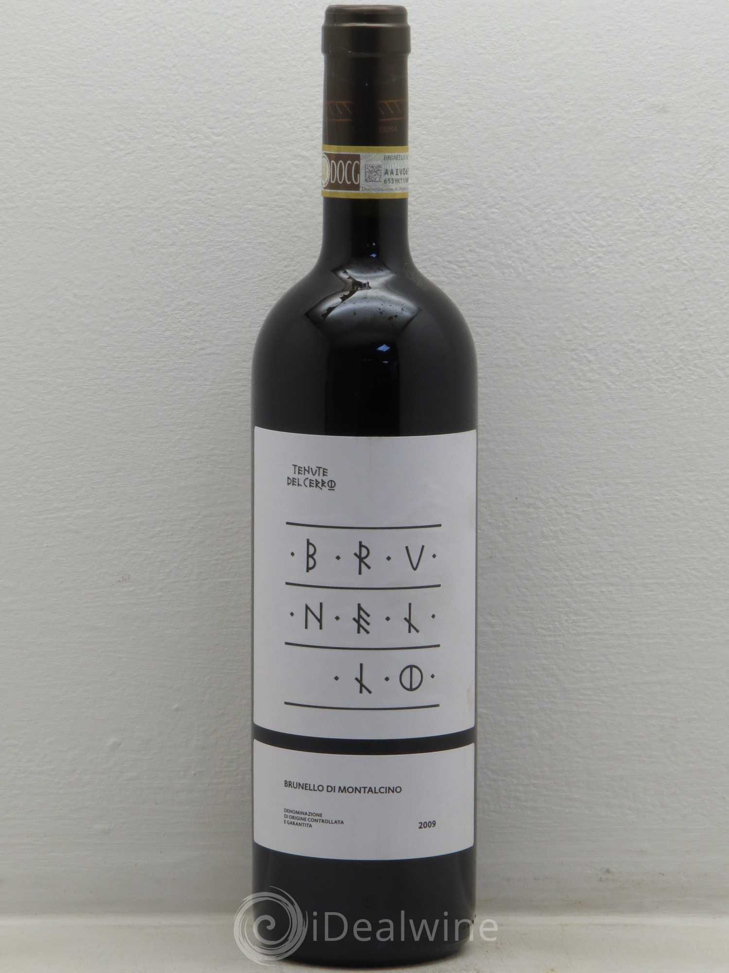 Brunello di Montalcino Tenute des Cerro 2009 - Lot de 1 bouteille - 0