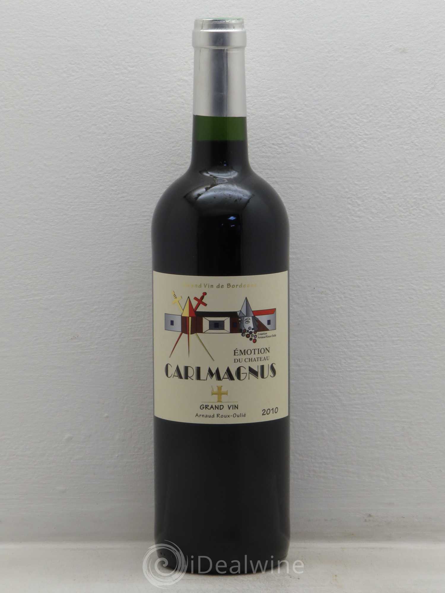 Fronsac Carlmagnus Emotion du Château 2010 - Posten von 1 Flasche - 0