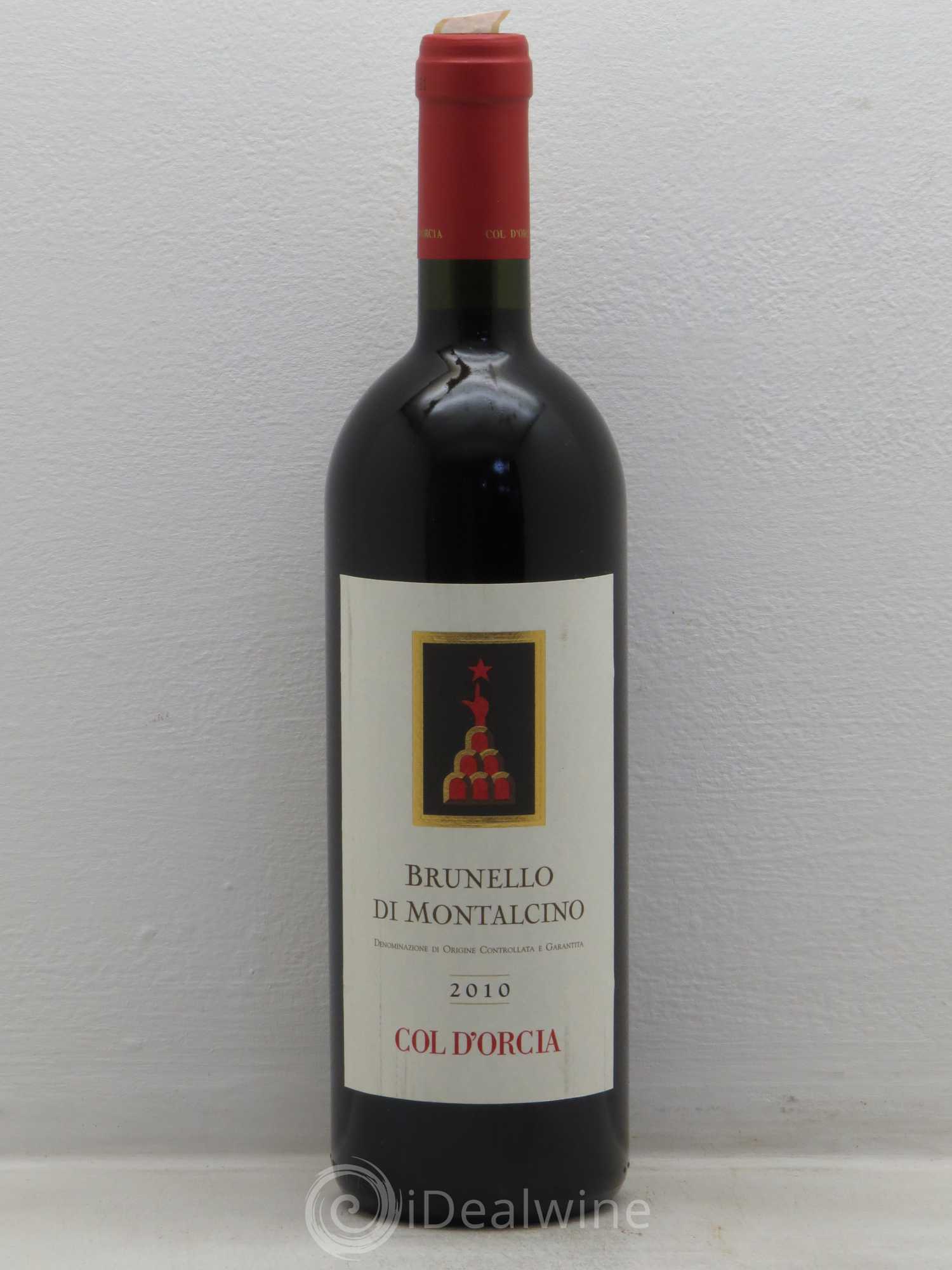 Brunello di Montalcino Col d'Orcia 2010 - Lot de 1 bouteille - 0