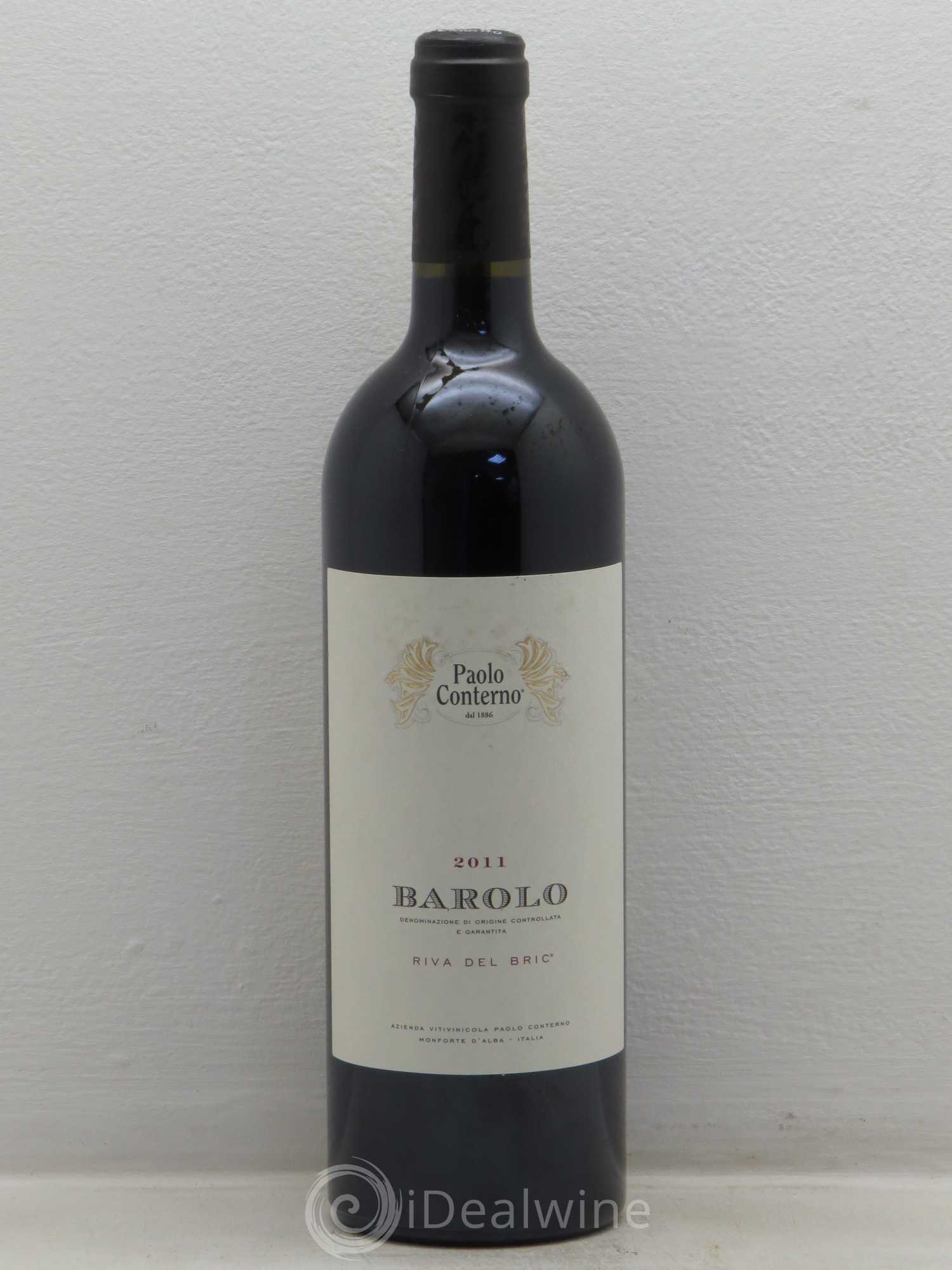 Barolo Riva del Bric Paolo Conterno 2011 - Lot de 1 bouteille - 0