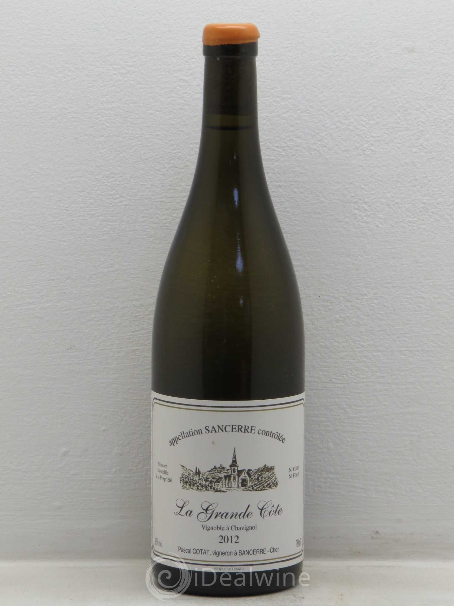 Sancerre La Grande Côte - Pascal Cotat 2012 - Posten von 1 Flasche - 0