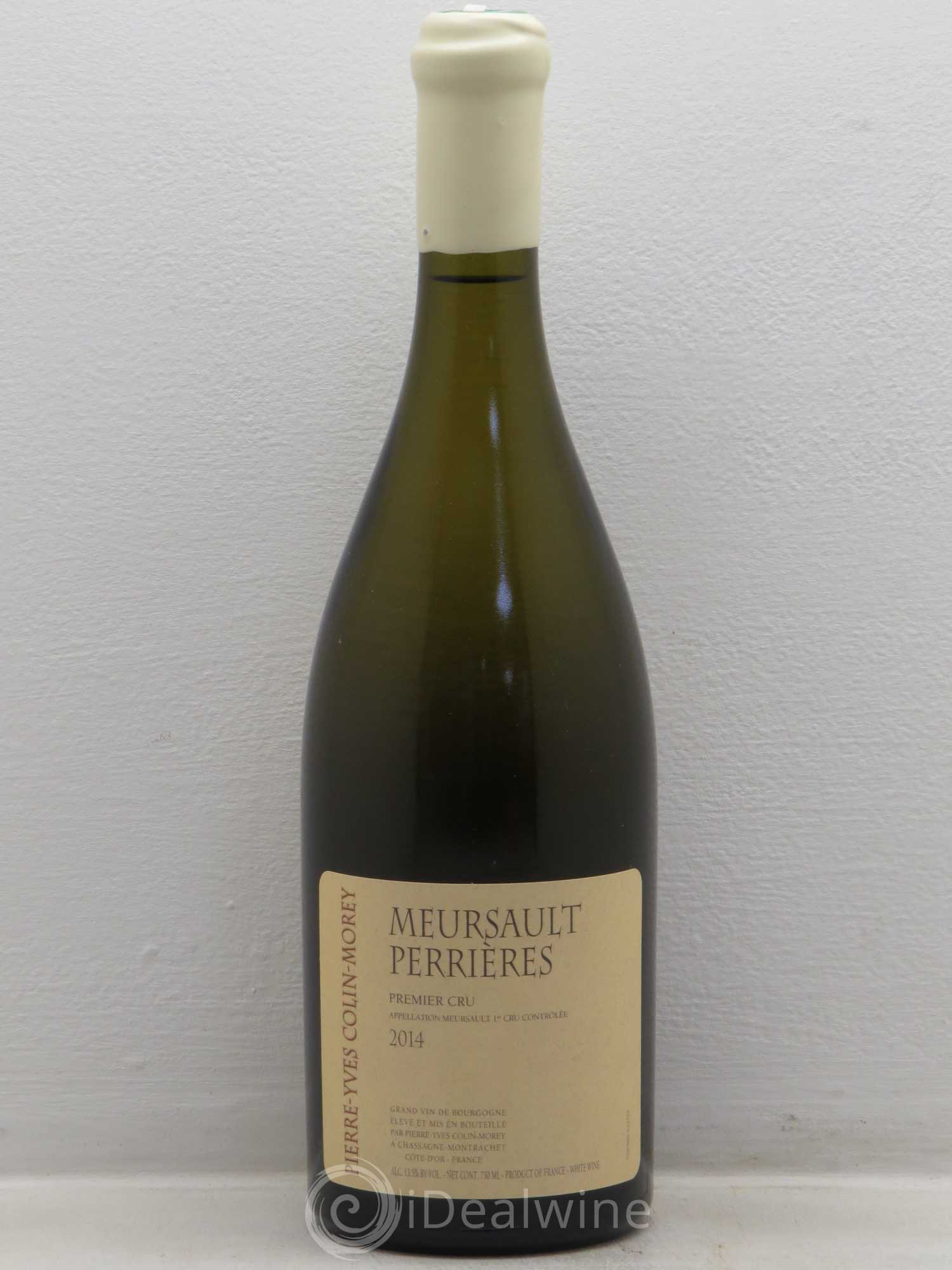 Meursault 1er Cru Les Perrières Pierre-Yves Colin Morey 2014 - Lot de 1 bouteille - 0