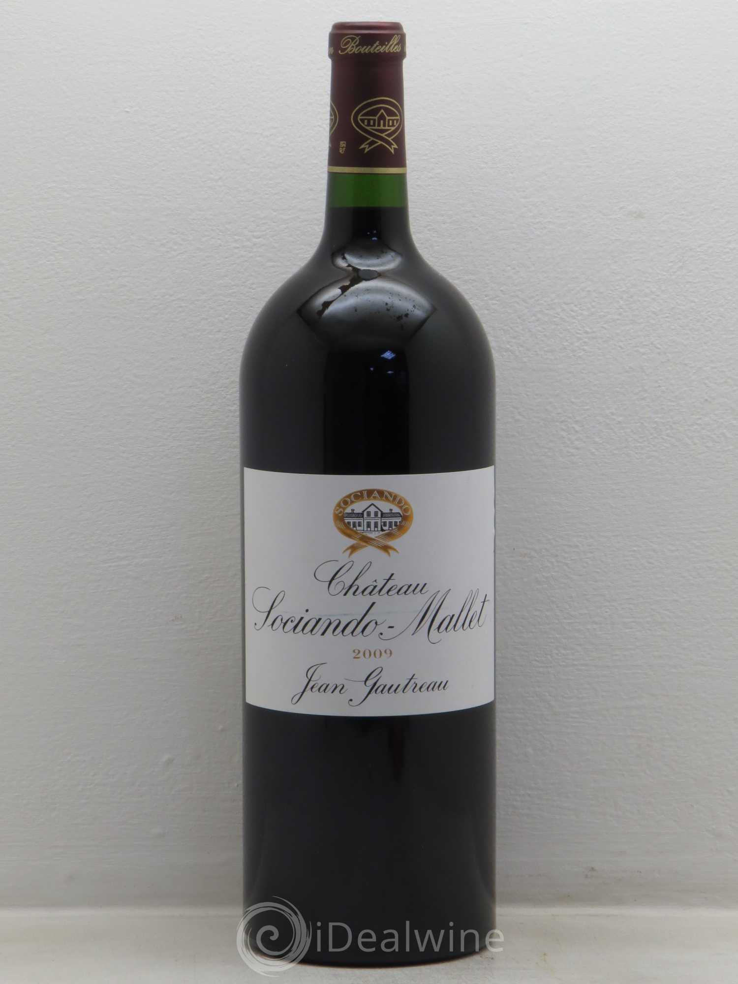 Château Sociando Mallet 2009 - Lot de 1 magnum - 0