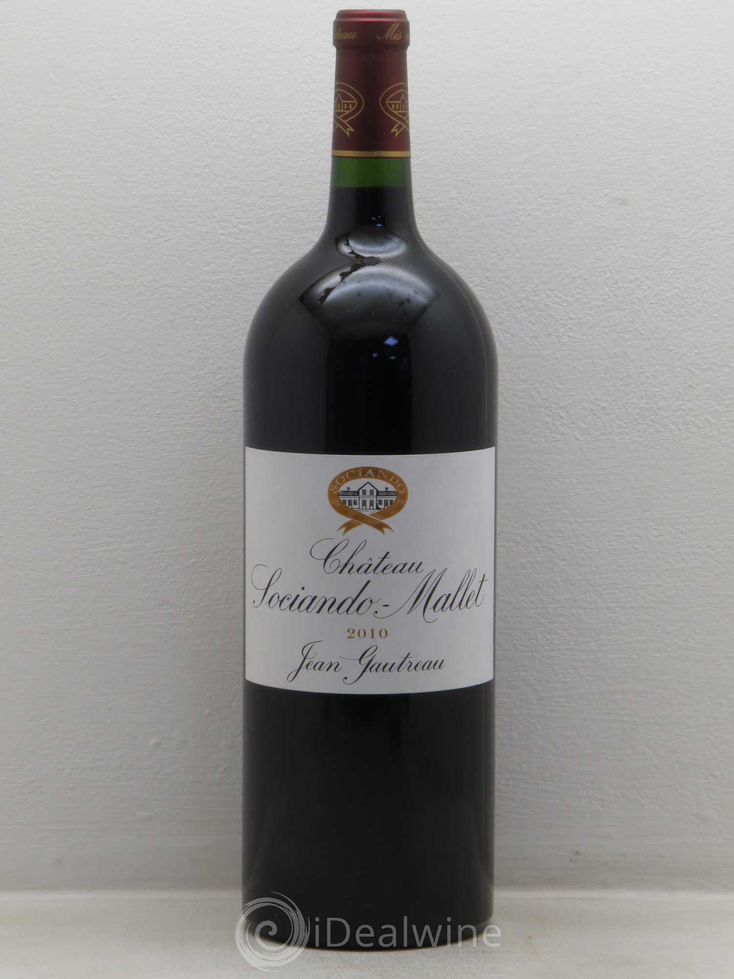 Château Sociando Mallet 2010 - Lot de 1 magnum - 0
