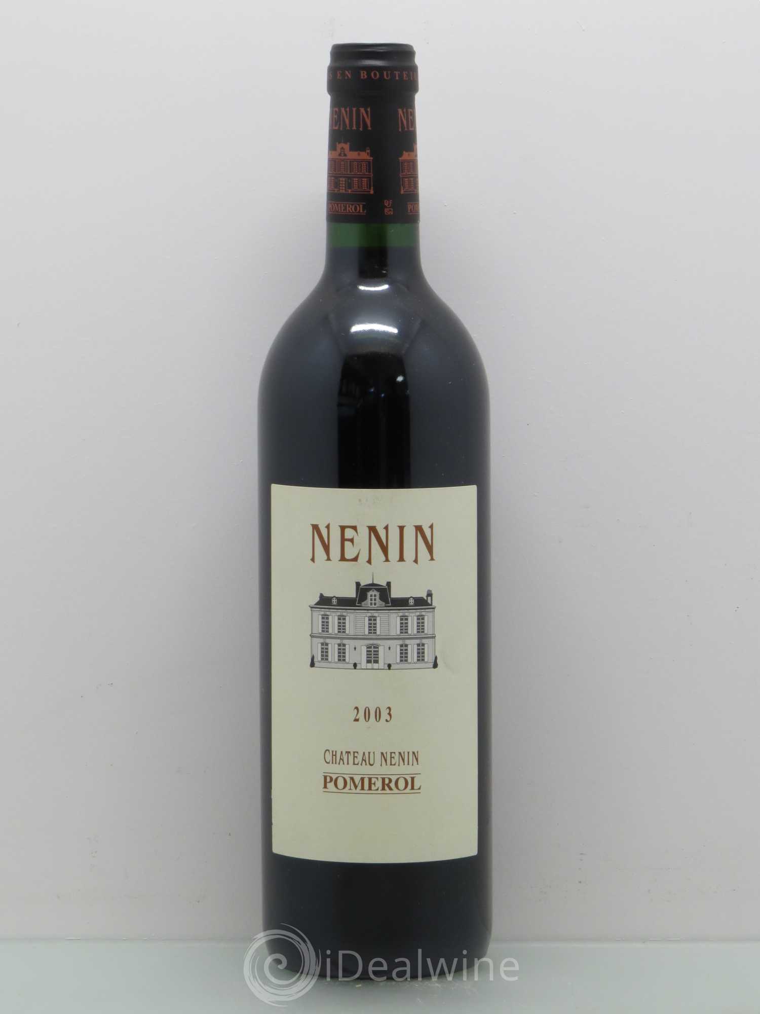 Château Nenin 2003 - Lot de 1 bouteille - 0