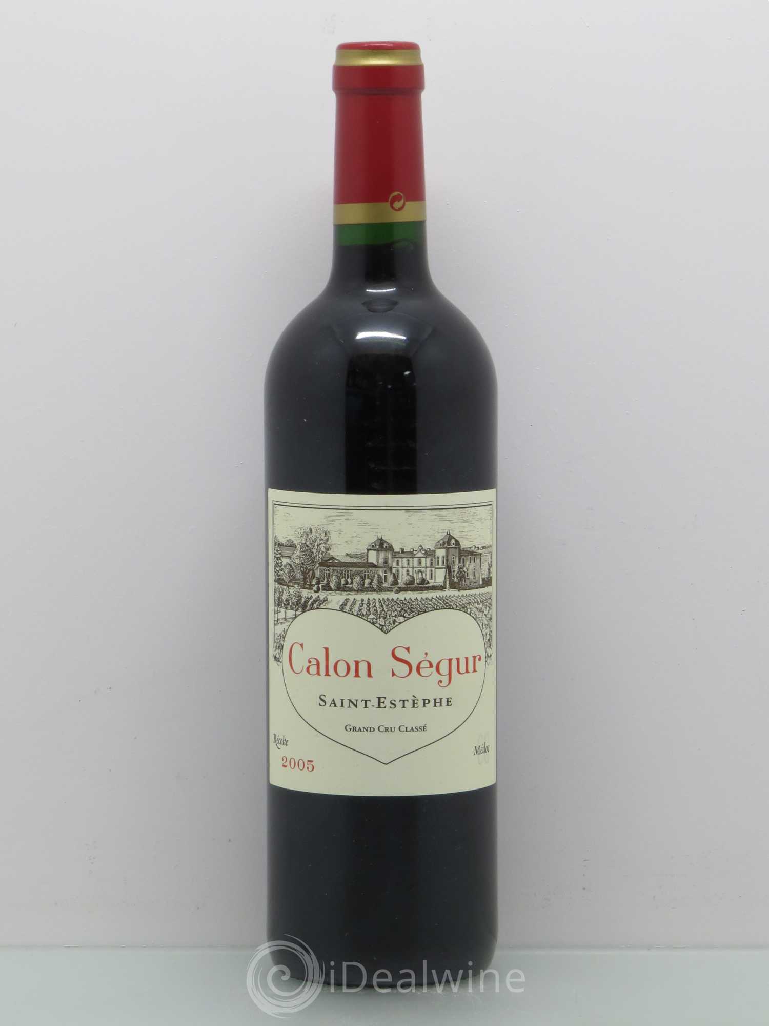 Château Calon Ségur 3ème Grand Cru Classé 2005 - Lot de 1 bouteille - 0