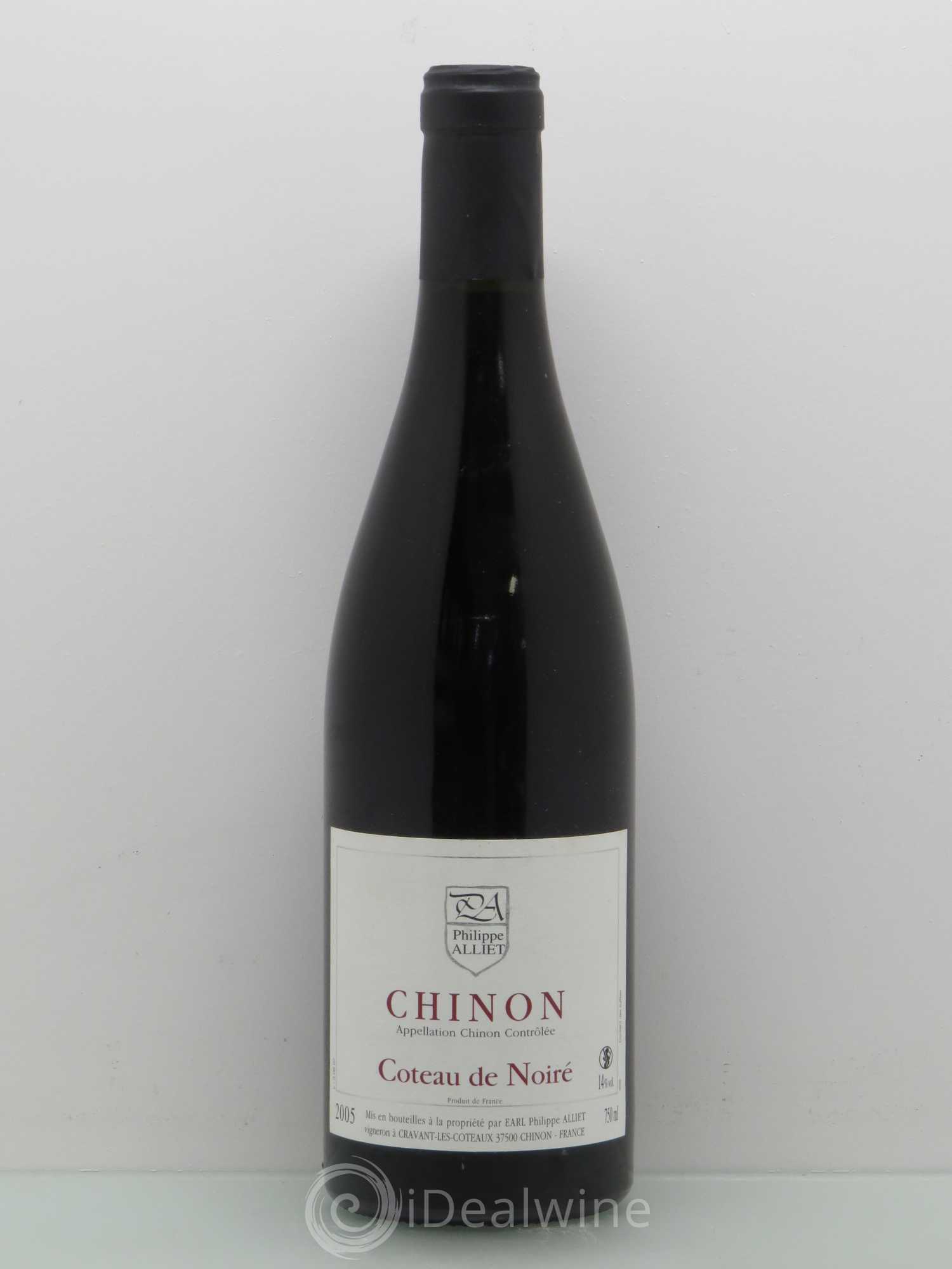 Chinon Coteau de Noiré Philippe Alliet 2005 - Lot de 1 bouteille - 0