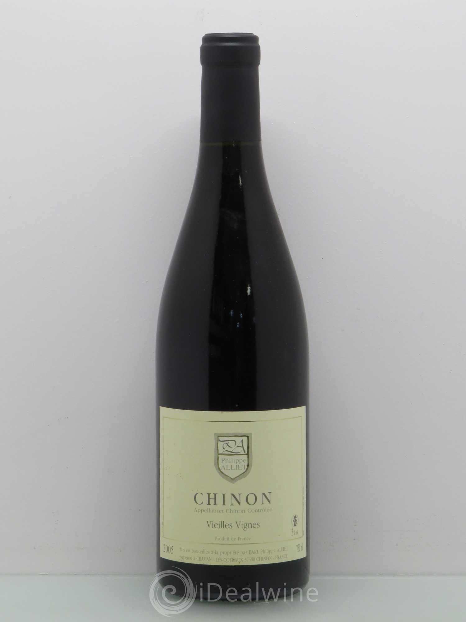 Chinon Vieilles Vignes Philippe Alliet 2005 - Lot de 1 bouteille - 0
