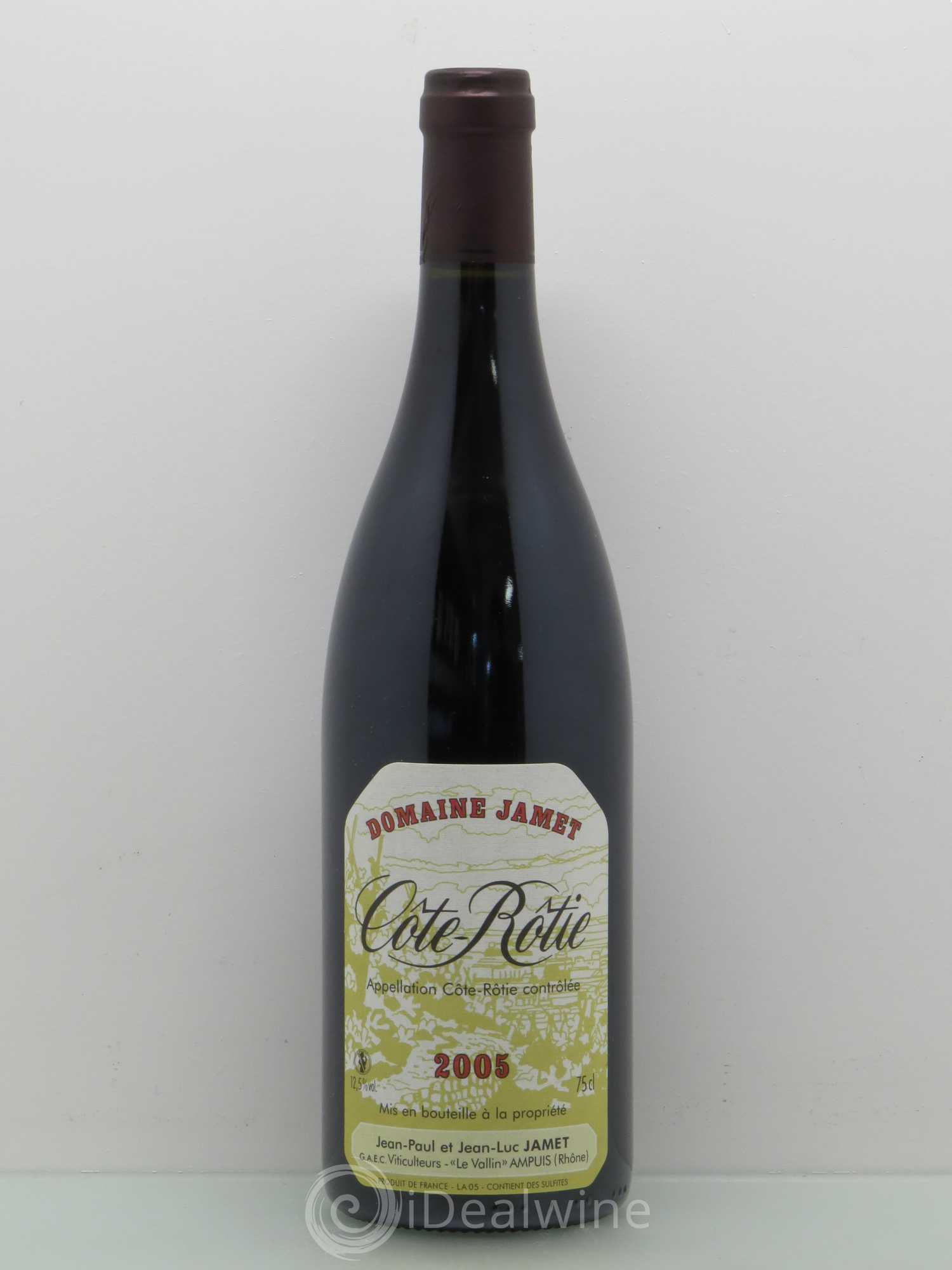 Côte-Rôtie Jamet (Domaine) 2005 - Lot de 1 bouteille - 0