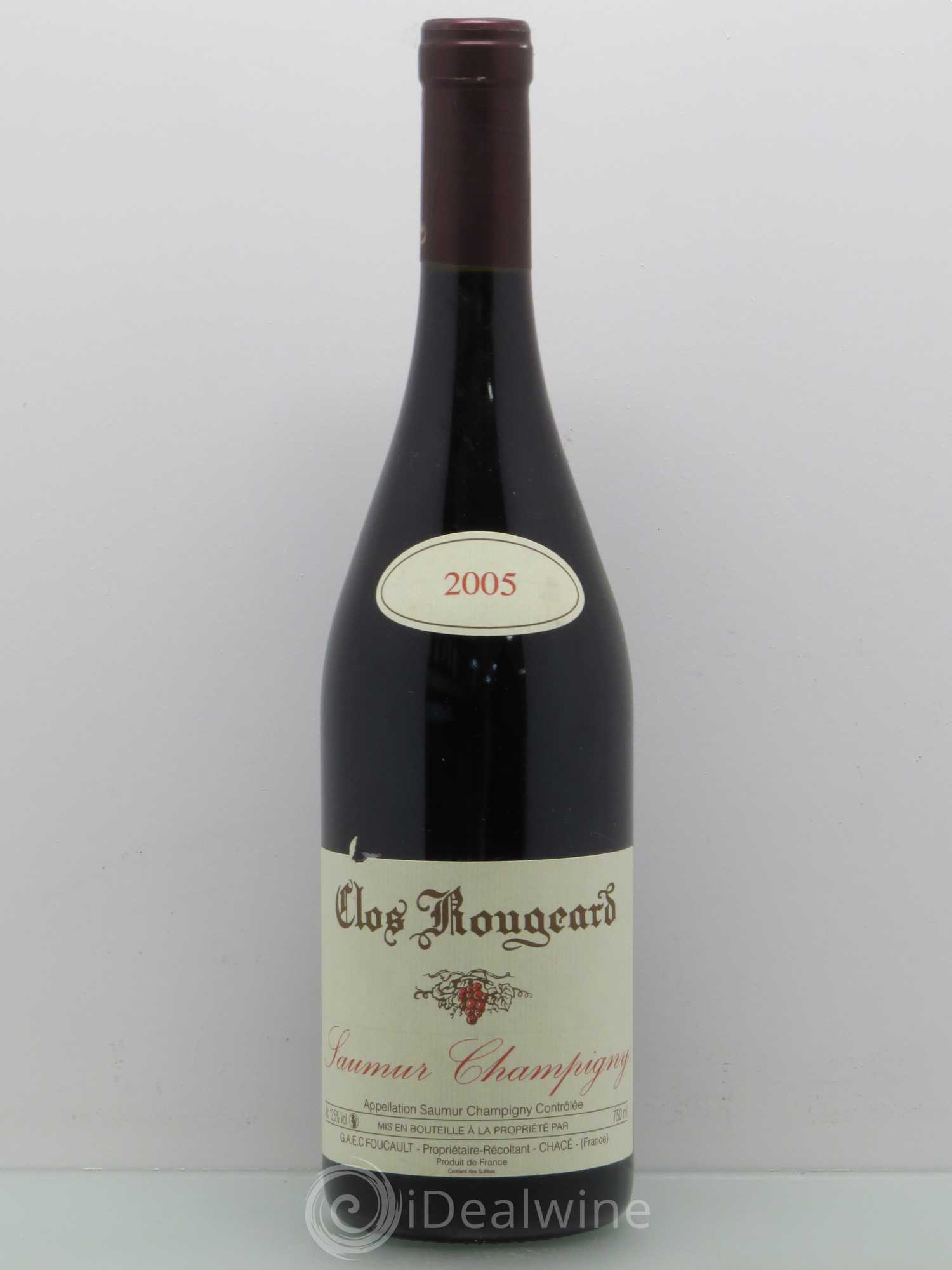Saumur-Champigny Clos Rougeard 2005 - Posten von 1 Flasche - 0