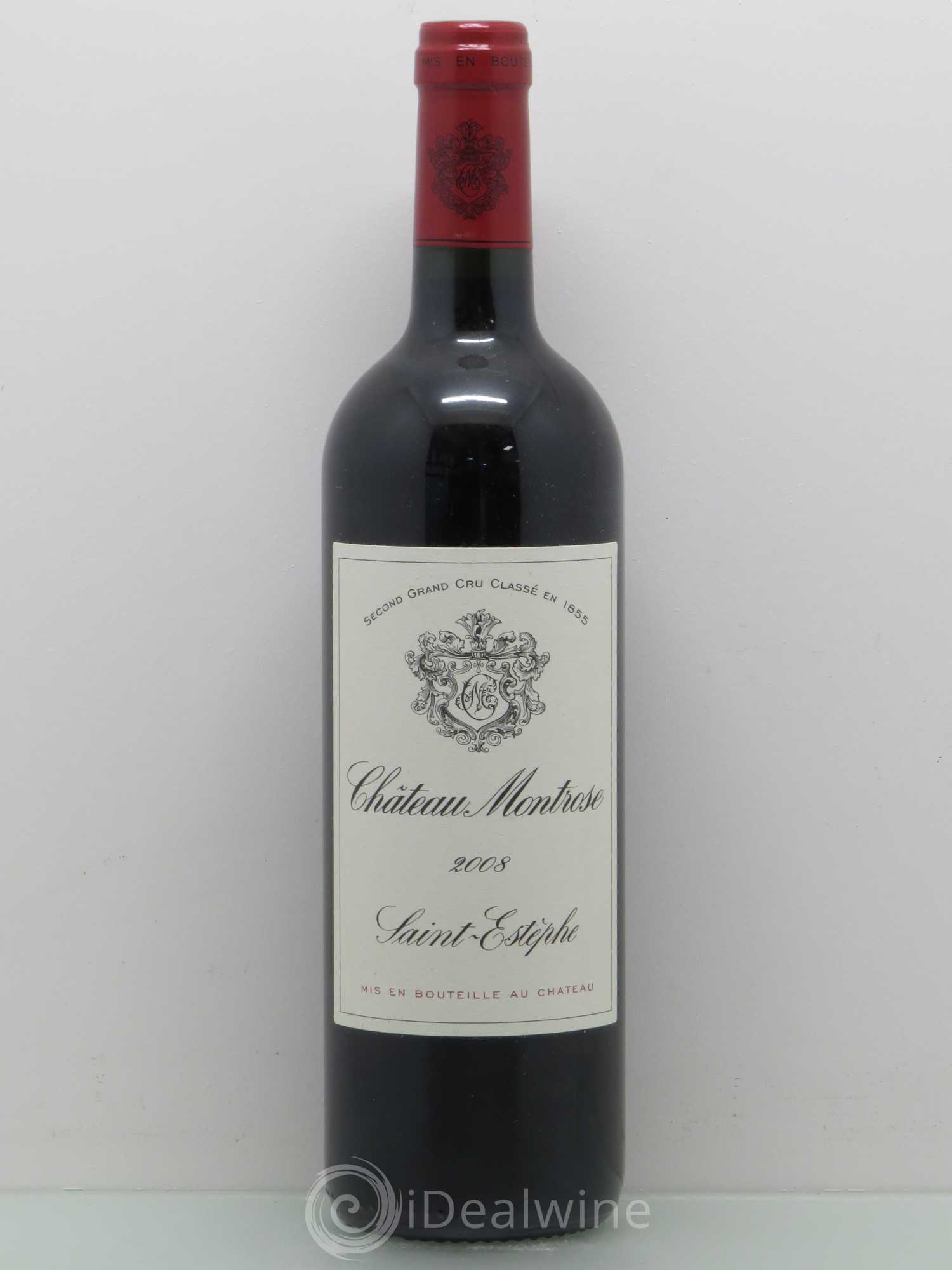Château Montrose 2ème Grand Cru Classé 2008 - Lot de 1 bouteille - 0