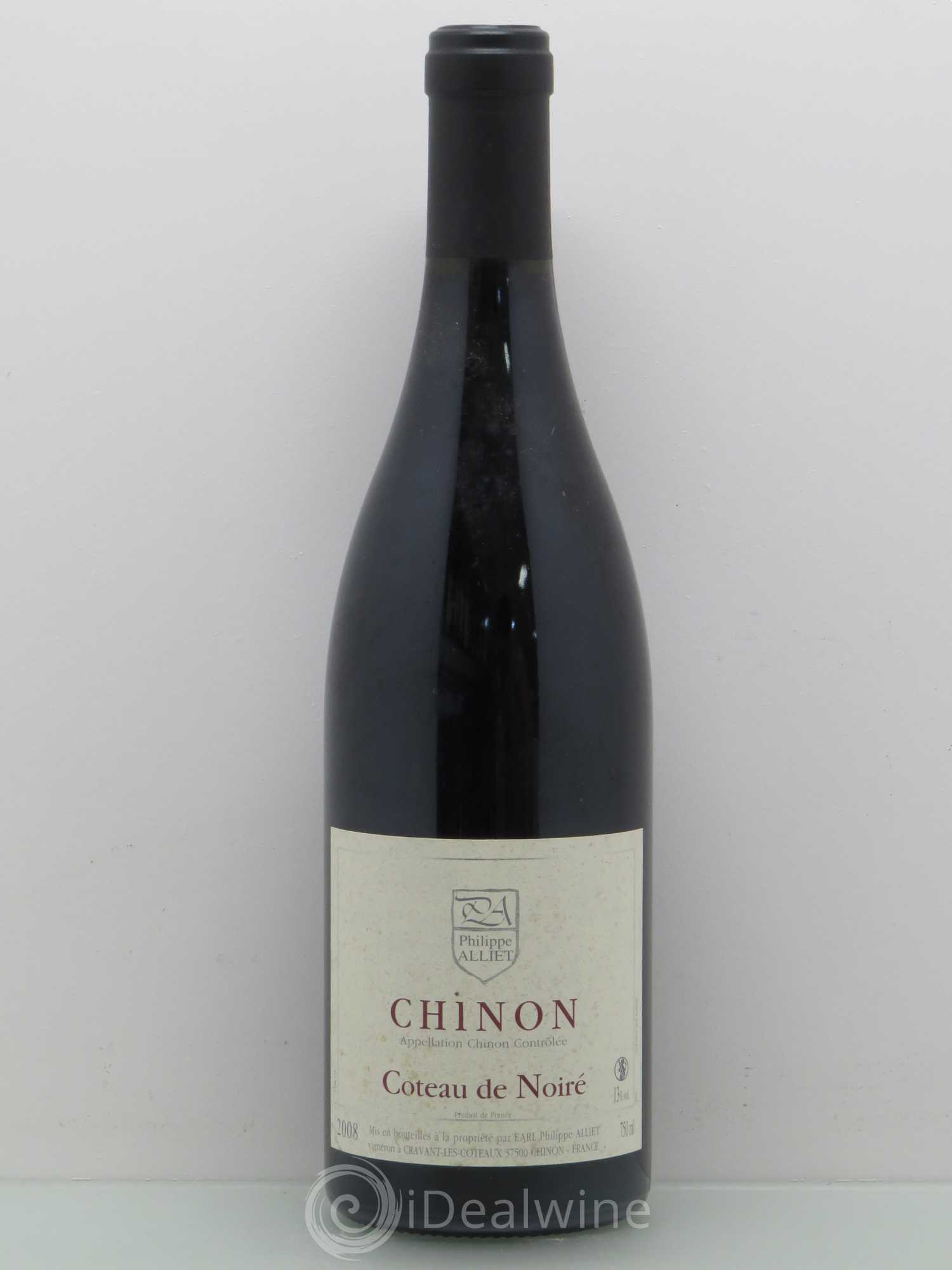 Chinon Coteau de Noiré Philippe Alliet 2008 - Lot de 1 bouteille - 0