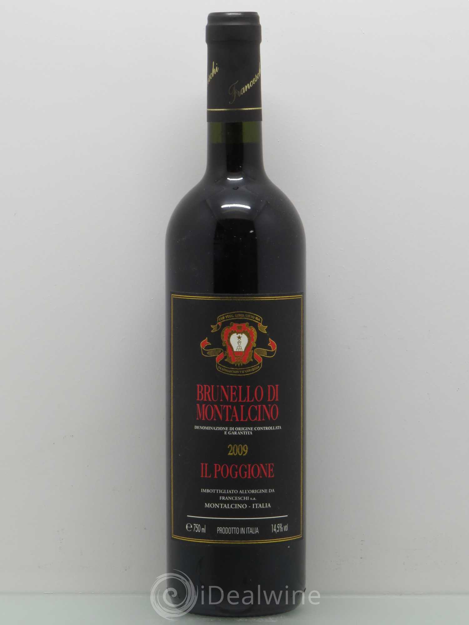 Brunello di Montalcino DOCG Il Poggione Lavinio Franceschi 2009 - Lot de 1 bouteille - 0