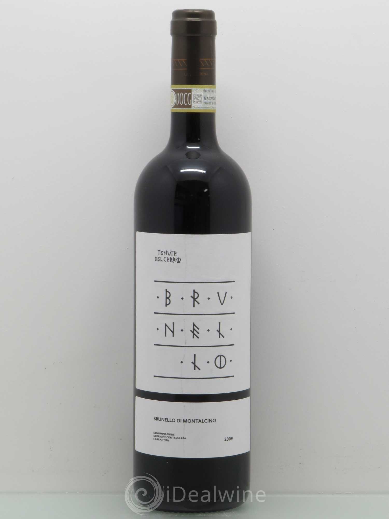 Brunello di Montalcino Tenute del Cerro 2009 - Lot de 1 bouteille - 0