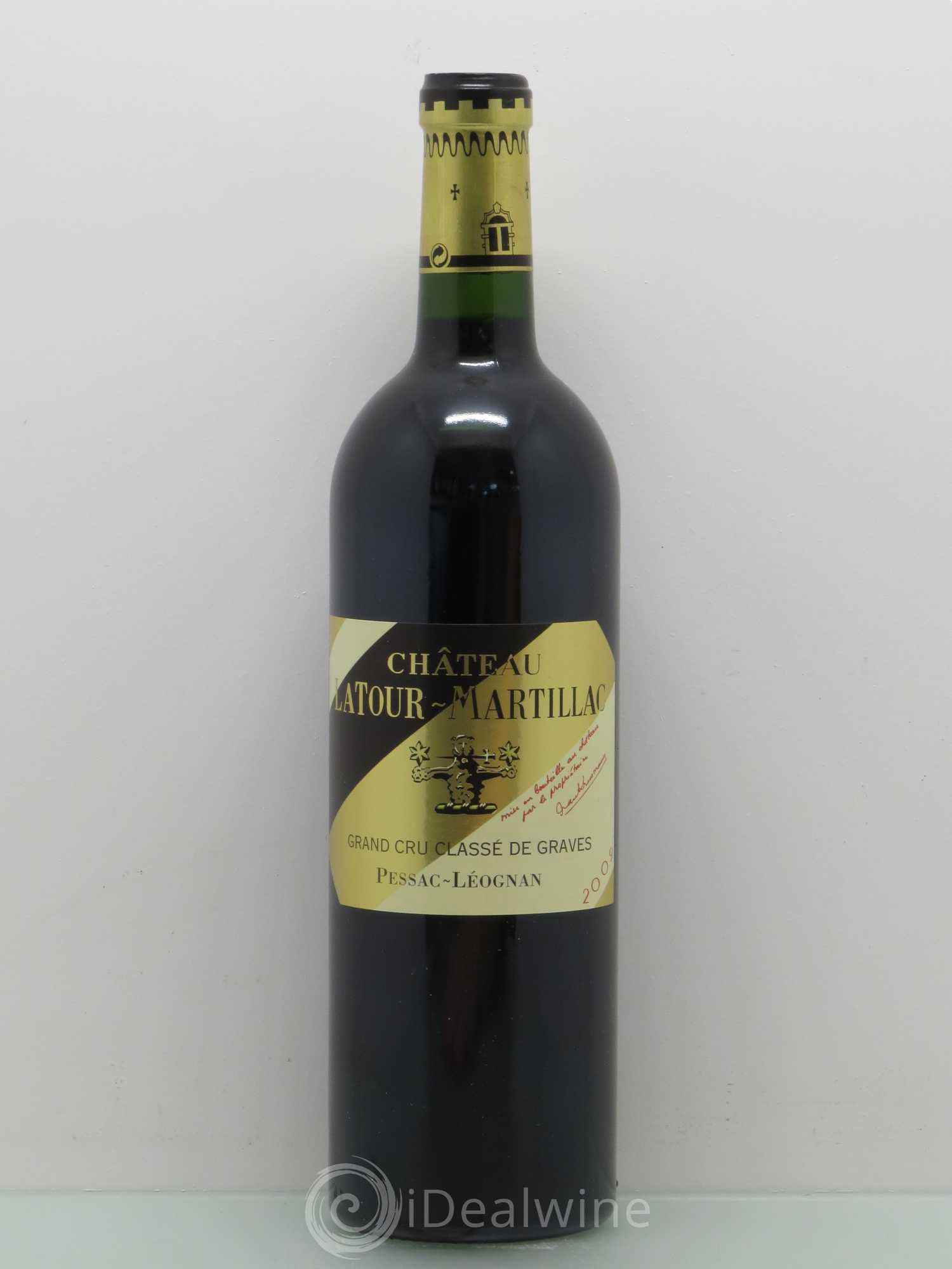 Château Latour-Martillac Cru Classé de Graves 2009 - Lot de 1 bouteille - 0