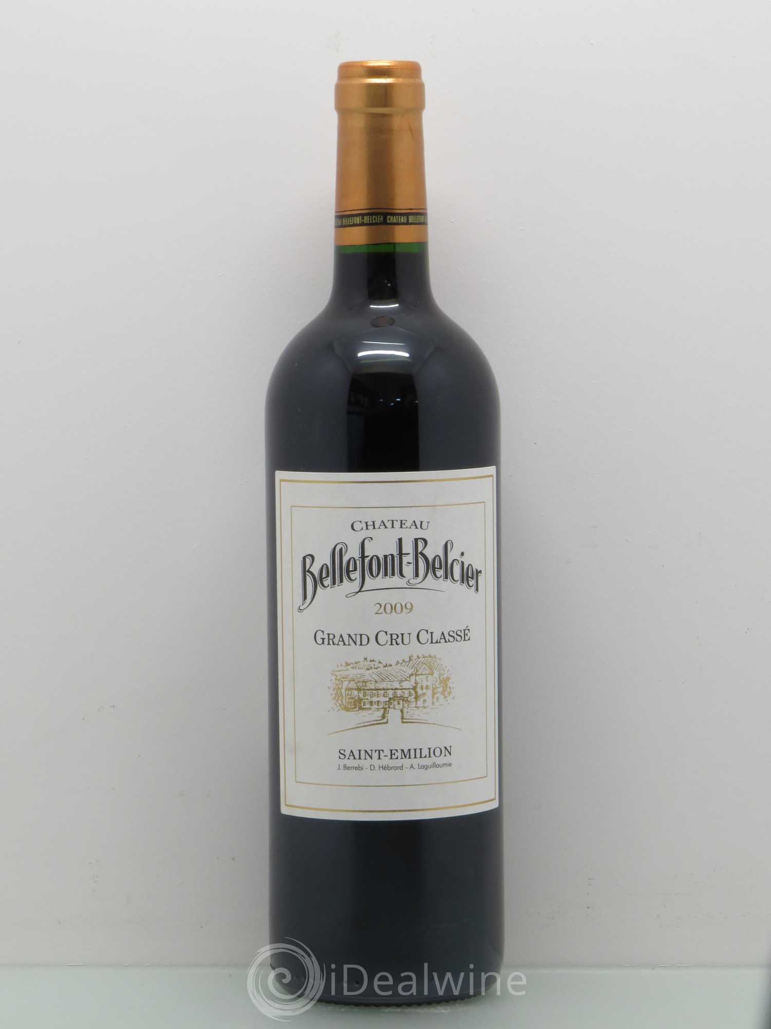 Château Bellefont-Belcier Grand Cru Classé 2009 - Lot de 1 bouteille - 0