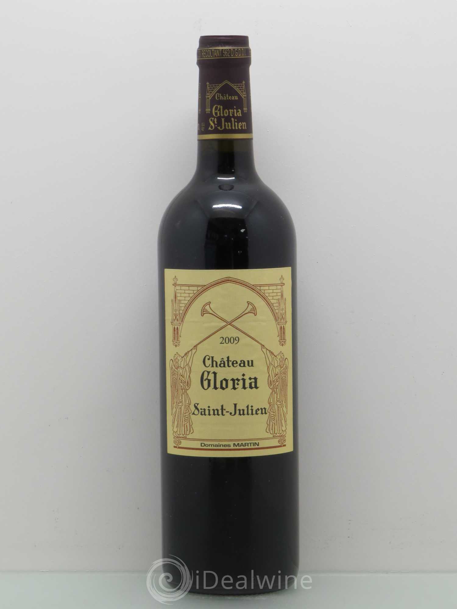 Château Gloria 2009 - Lot de 1 bouteille - 0