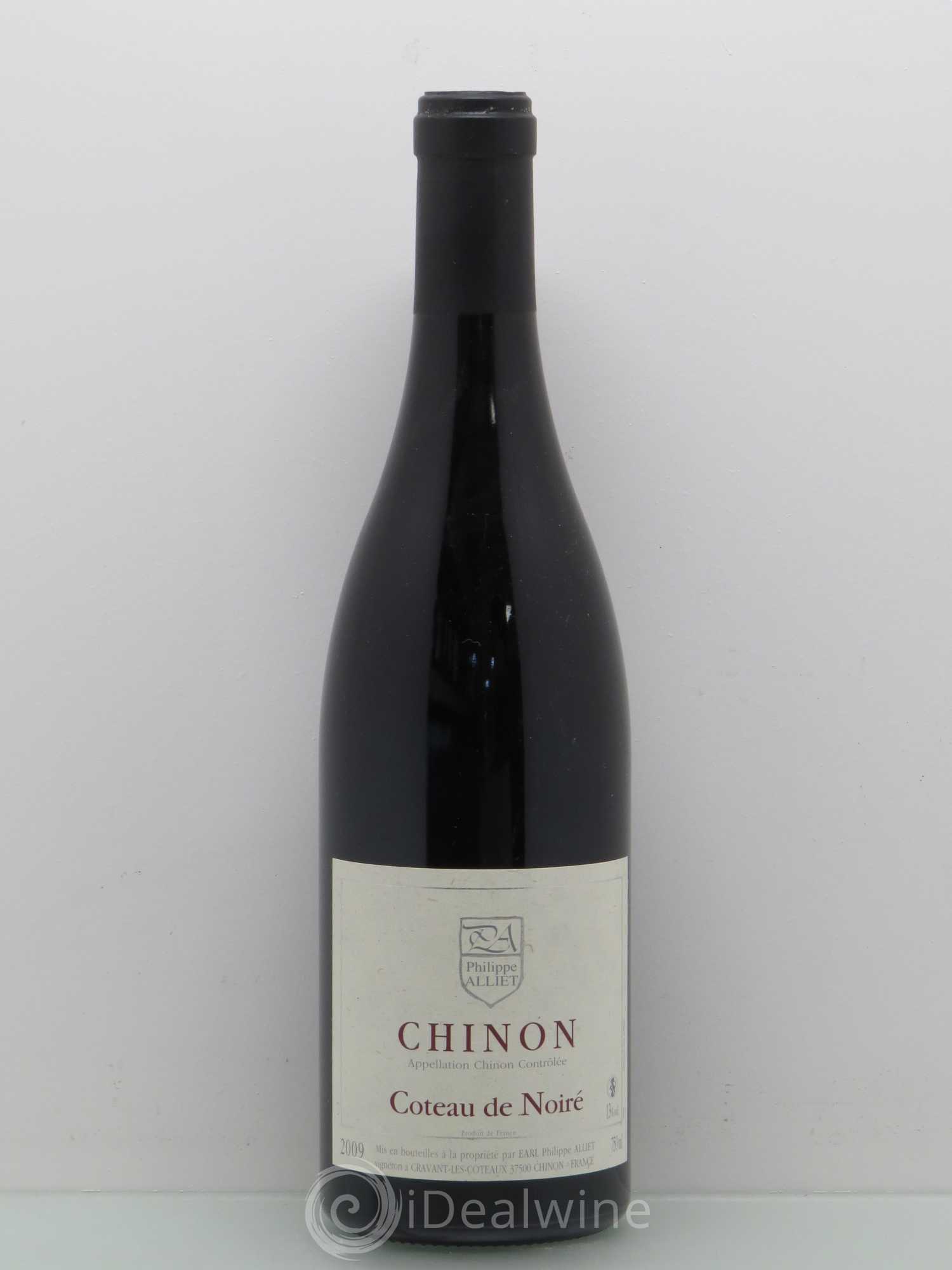 Chinon Coteau de Noiré Philippe Alliet 2009 - Lot de 1 bouteille - 0