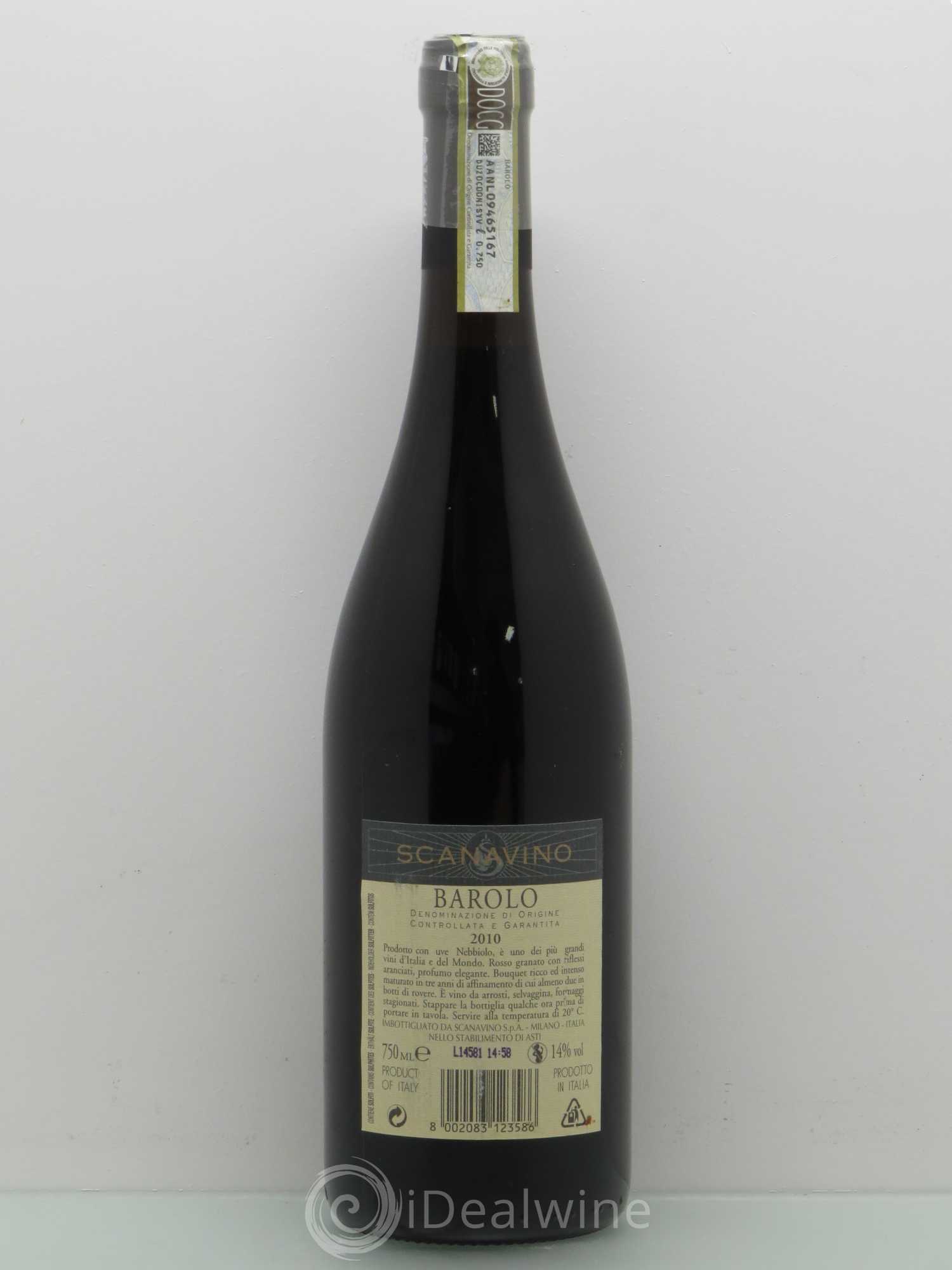 Barolo Scanavino 2010 - Posten von 1 Flasche - 1