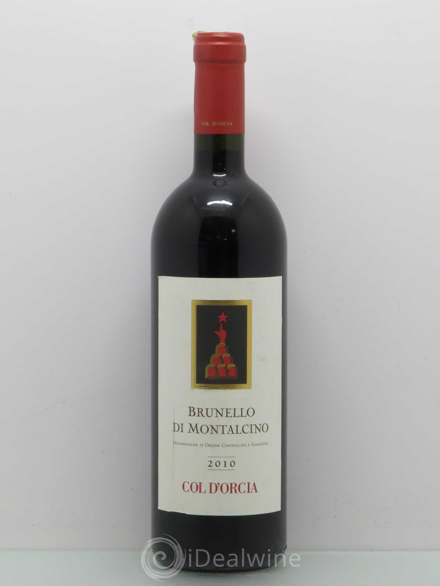 Brunello di Montalcino Col d'Orcia 2010 - Lot de 1 bouteille - 0