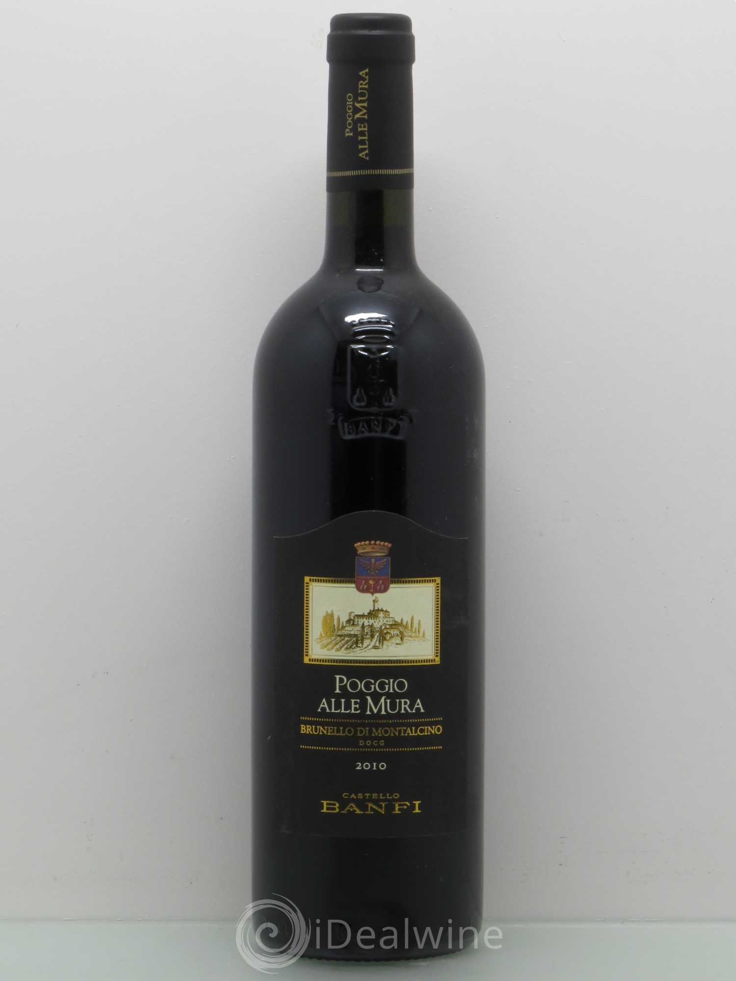 Brunello di Montalcino Poggio Alle Mura - Castello Banfi 2010 - Posten von 1 Flasche - 0
