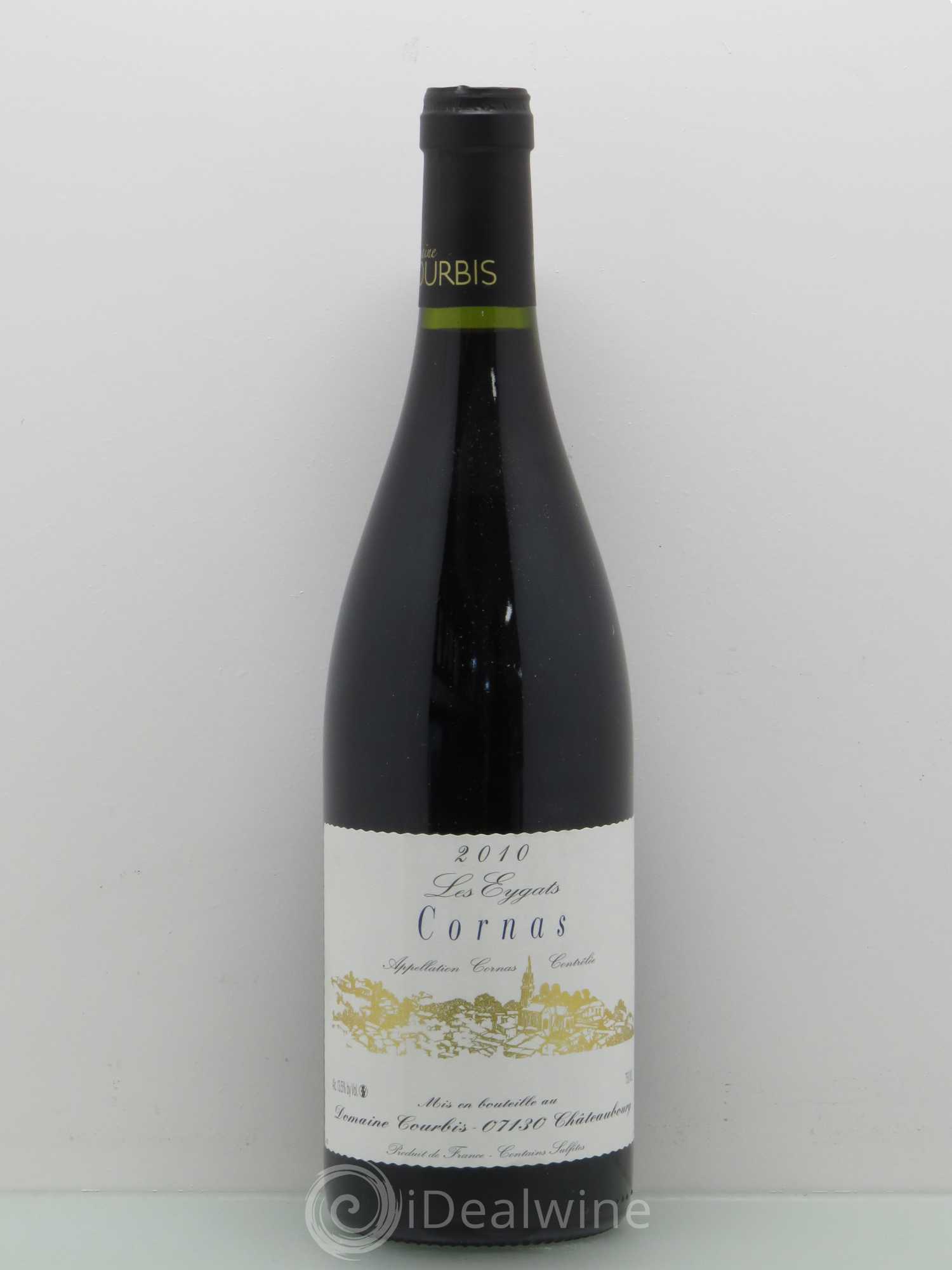 Cornas Les Eygats Courbis 2010 - Lot de 1 bouteille - 0