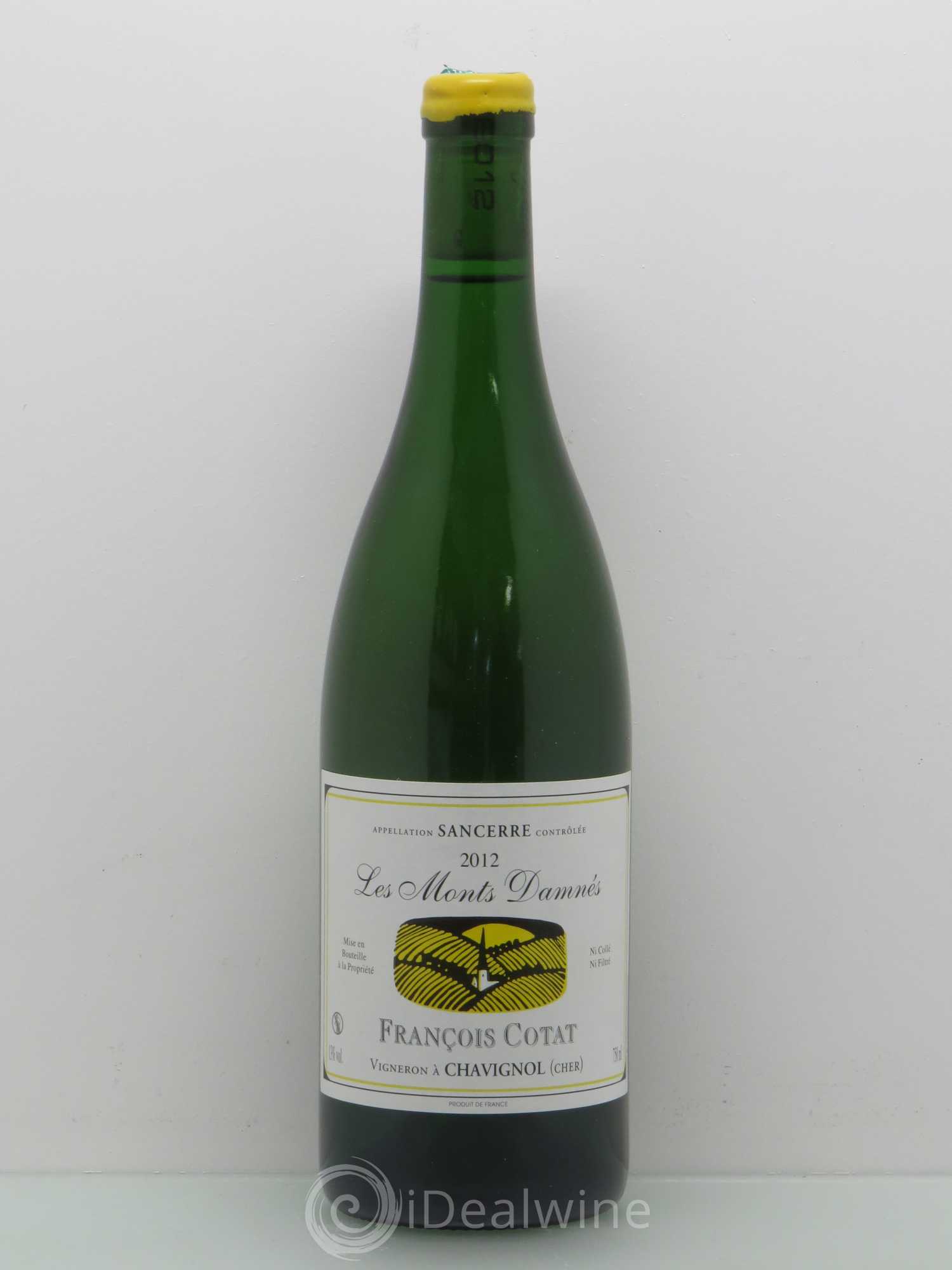 Sancerre Les Monts Damnés François Cotat 2012 - Lot de 1 bouteille - 0