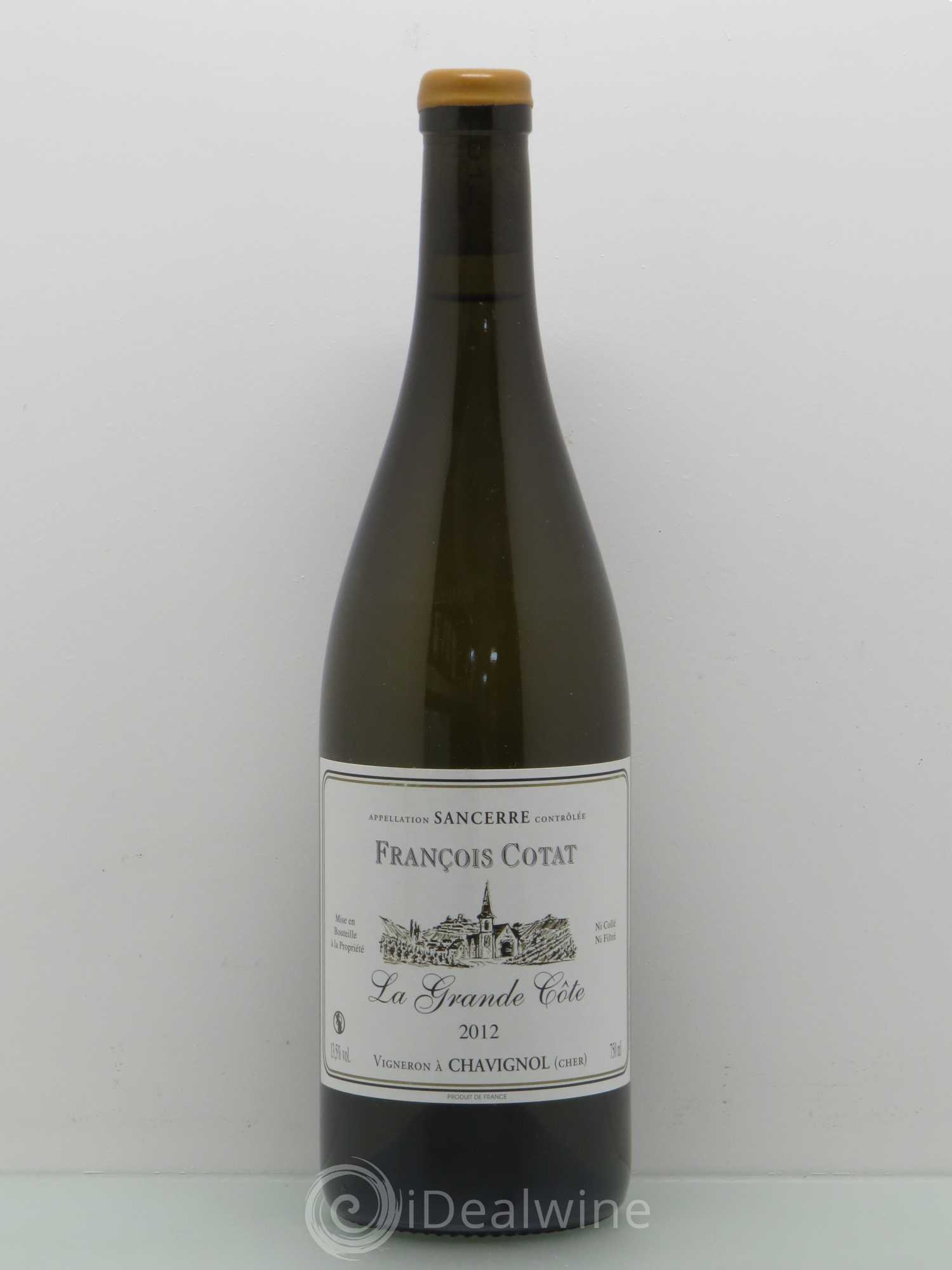 Sancerre La Grande Côte François Cotat 2012 - Lot de 1 bouteille - 0