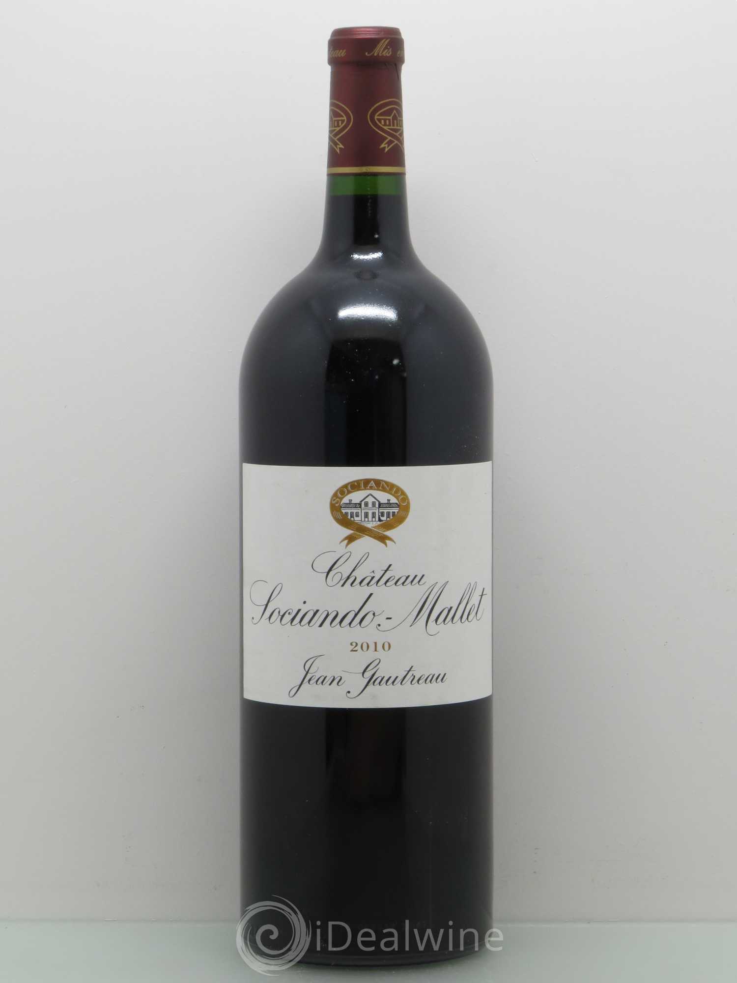 Château Sociando Mallet 2010 - Lot de 1 magnum - 0