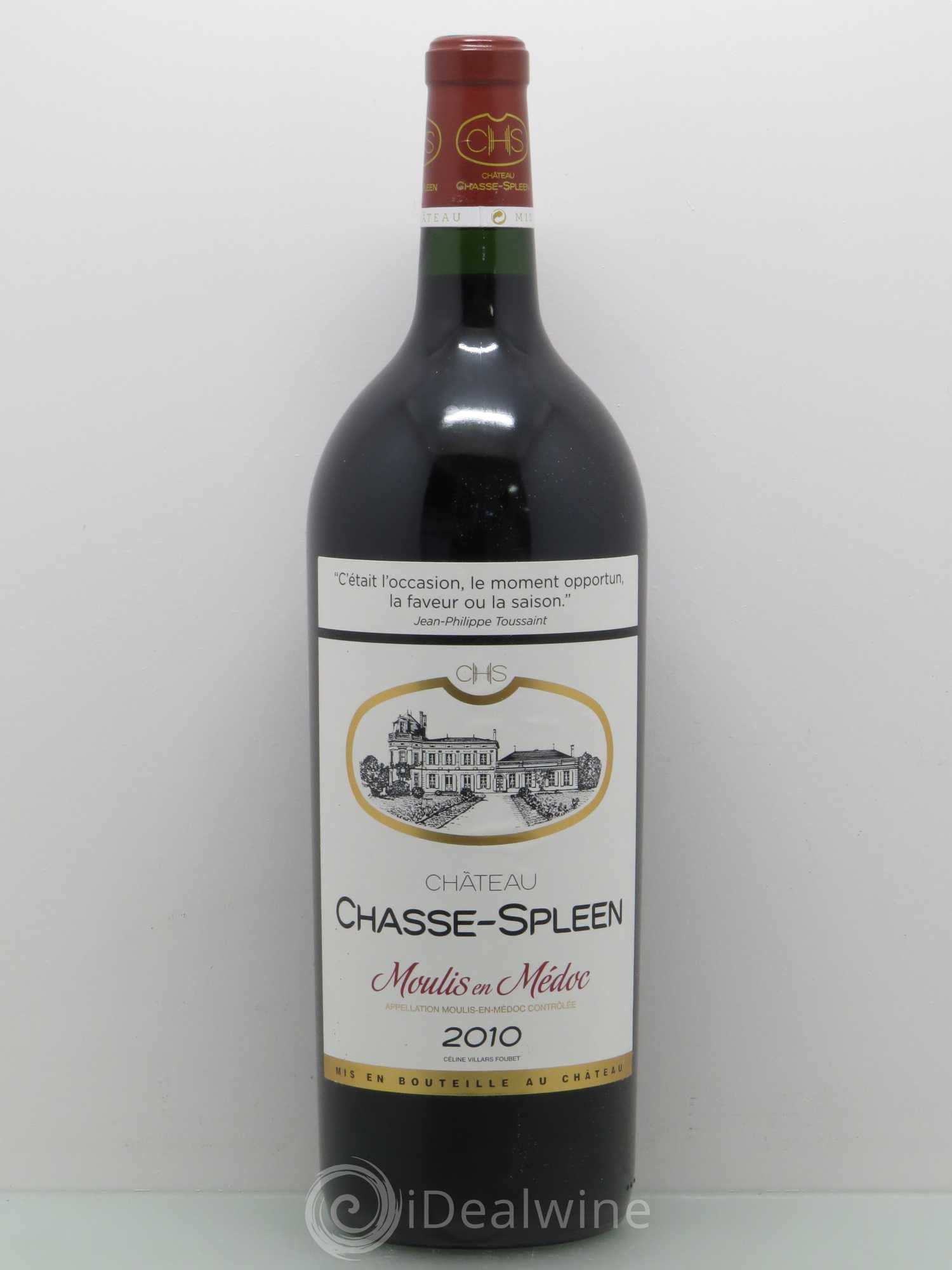 Château Chasse Spleen 2010 - Lot de 1 magnum - 0