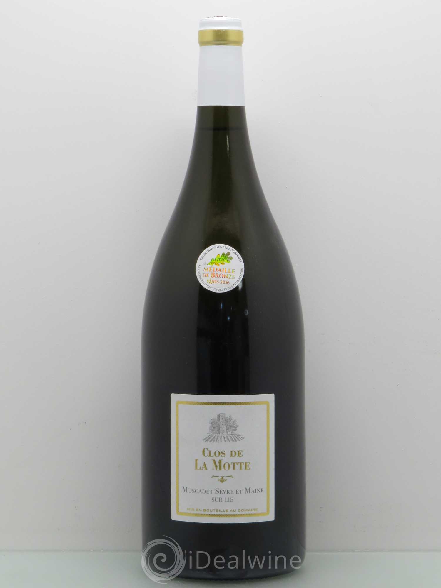 Muscadet-Sèvre-et-Maine Clos de la Motte - Domaine Chéreau 2015 - Posten von 1 Magnum - 0