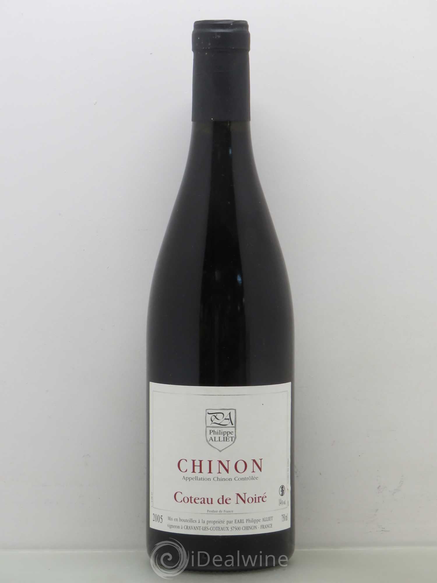 Chinon Coteau de Noiré Philippe Alliet 2005 - Lot de 1 bouteille - 0