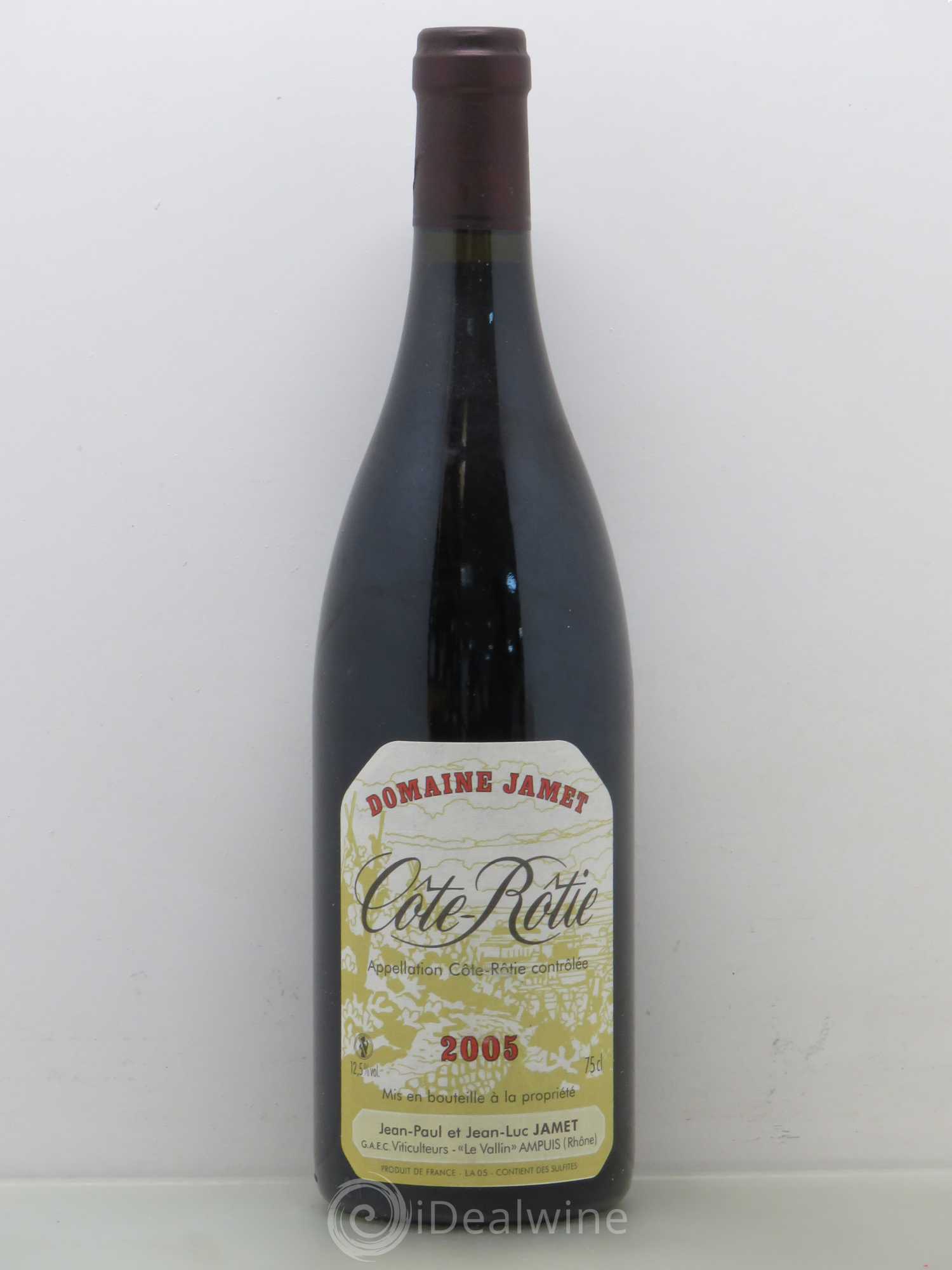 Côte-Rôtie Jamet (Domaine) 2005 - Lot de 1 bouteille - 0
