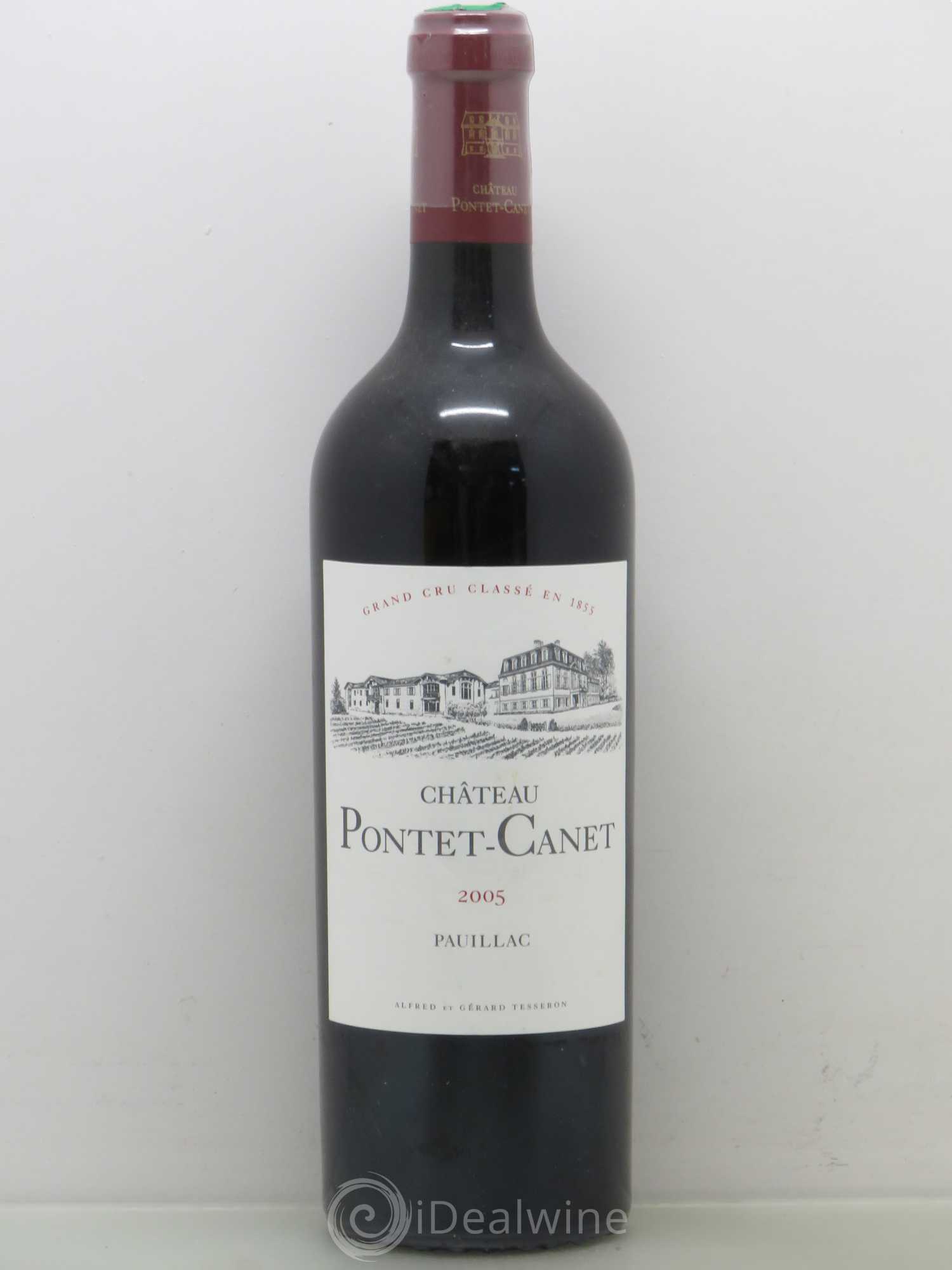 Château Pontet Canet 5ème Grand Cru Classé 2005 - Lot de 1 bouteille - 0