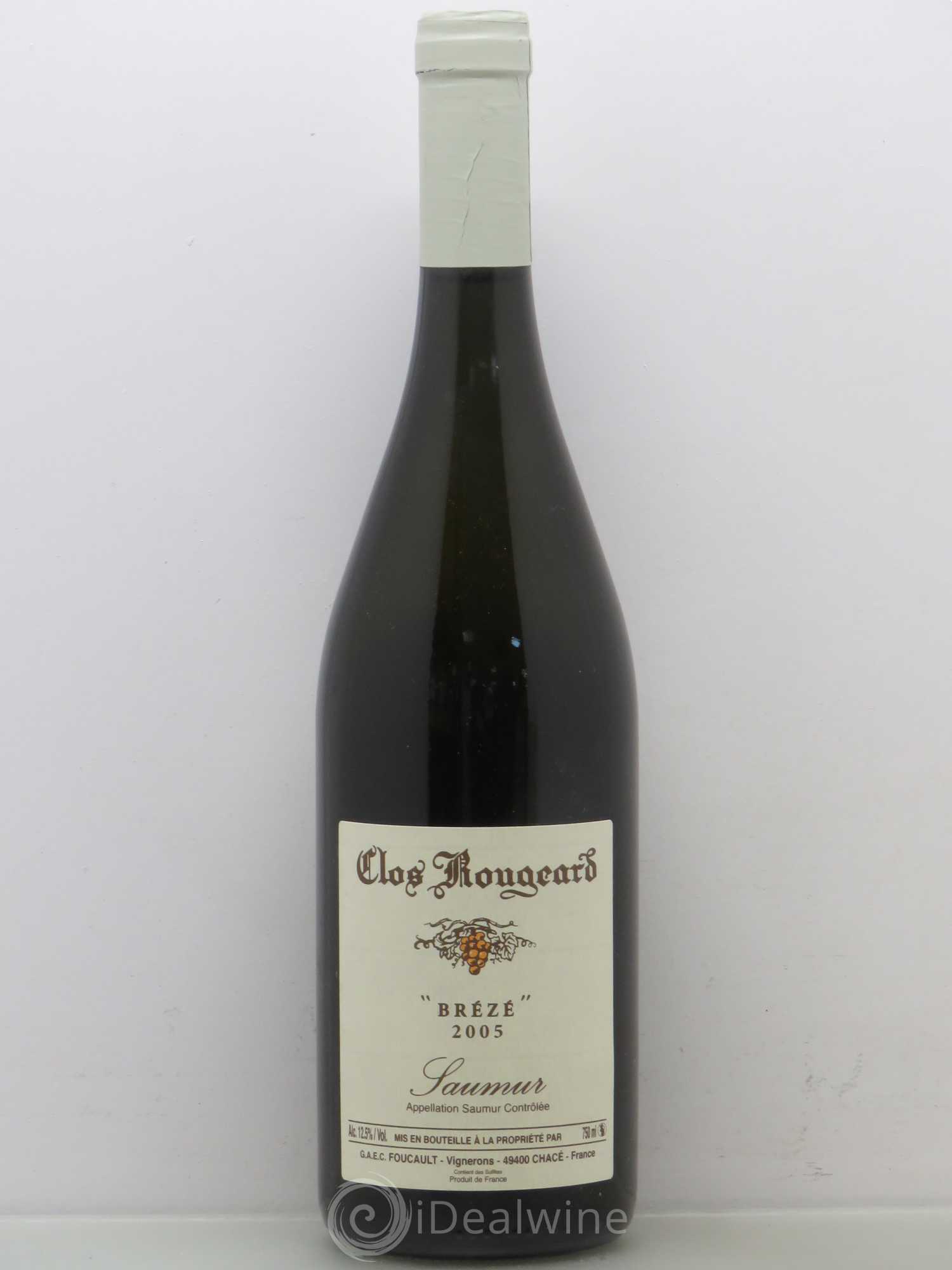 Saumur Brézé Clos Rougeard 2005 - Lot de 1 bouteille - 0