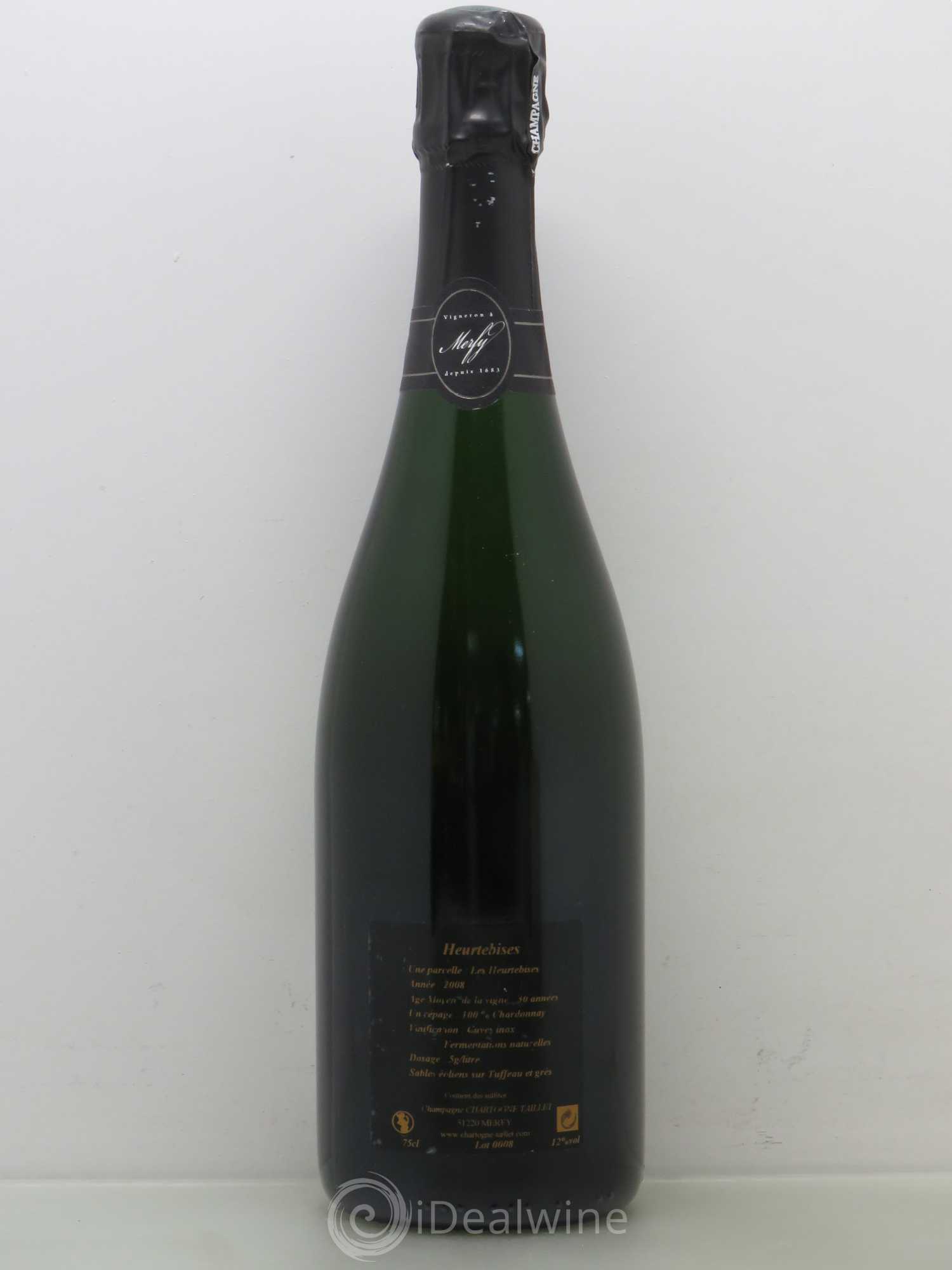 Heurtebise Blanc de Blancs Brut Chartogne-Taillet 2008 - Lot de 1 bouteille - 1