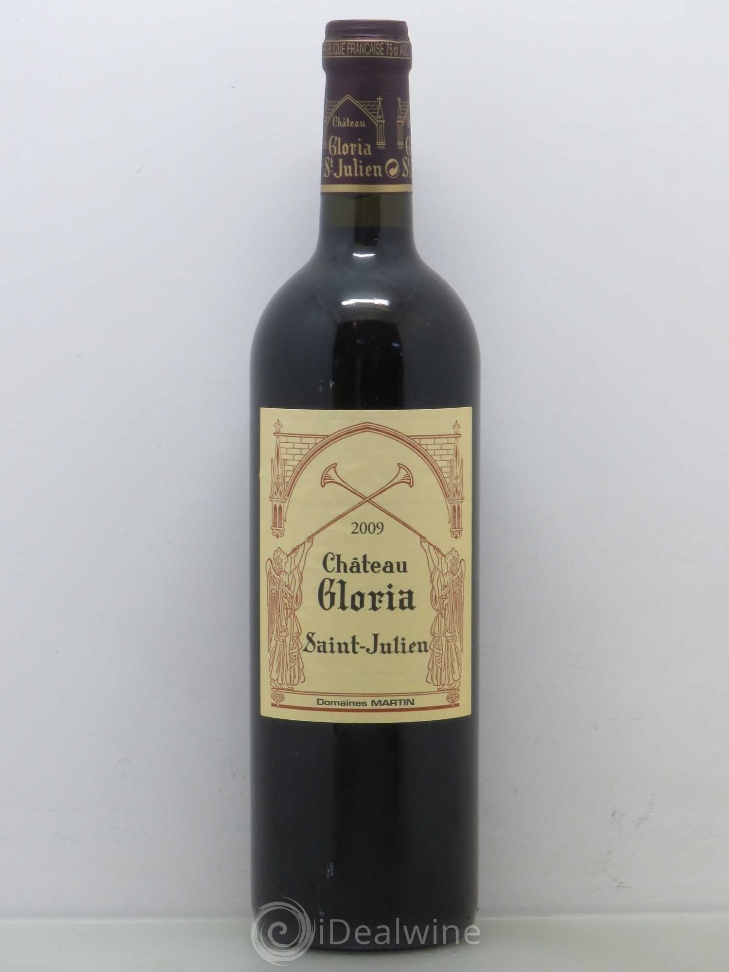 Château Gloria 2009 - Lot de 1 bouteille - 0