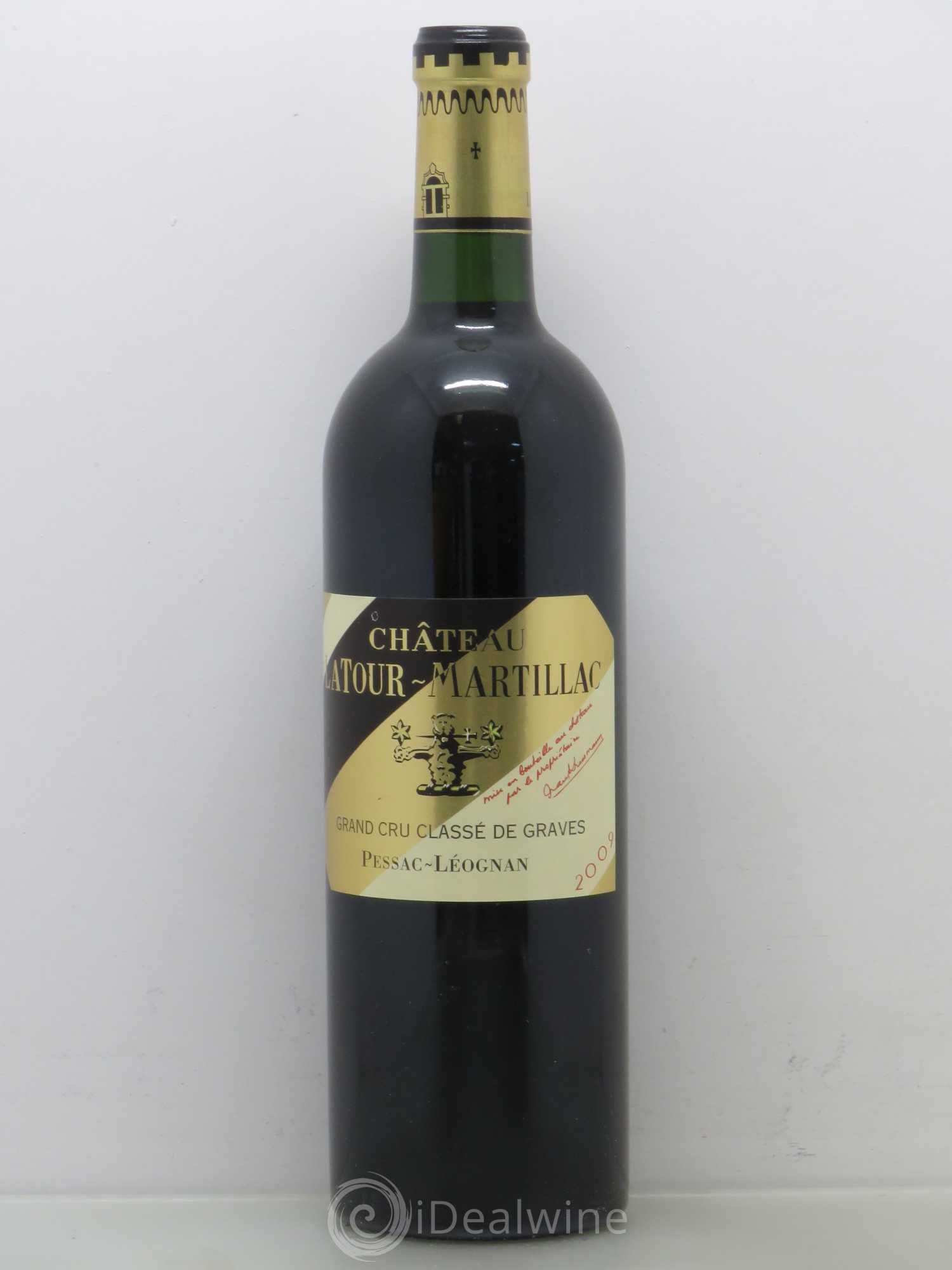Château Latour-Martillac Cru Classé de Graves 2009 - Lot de 1 bouteille - 0