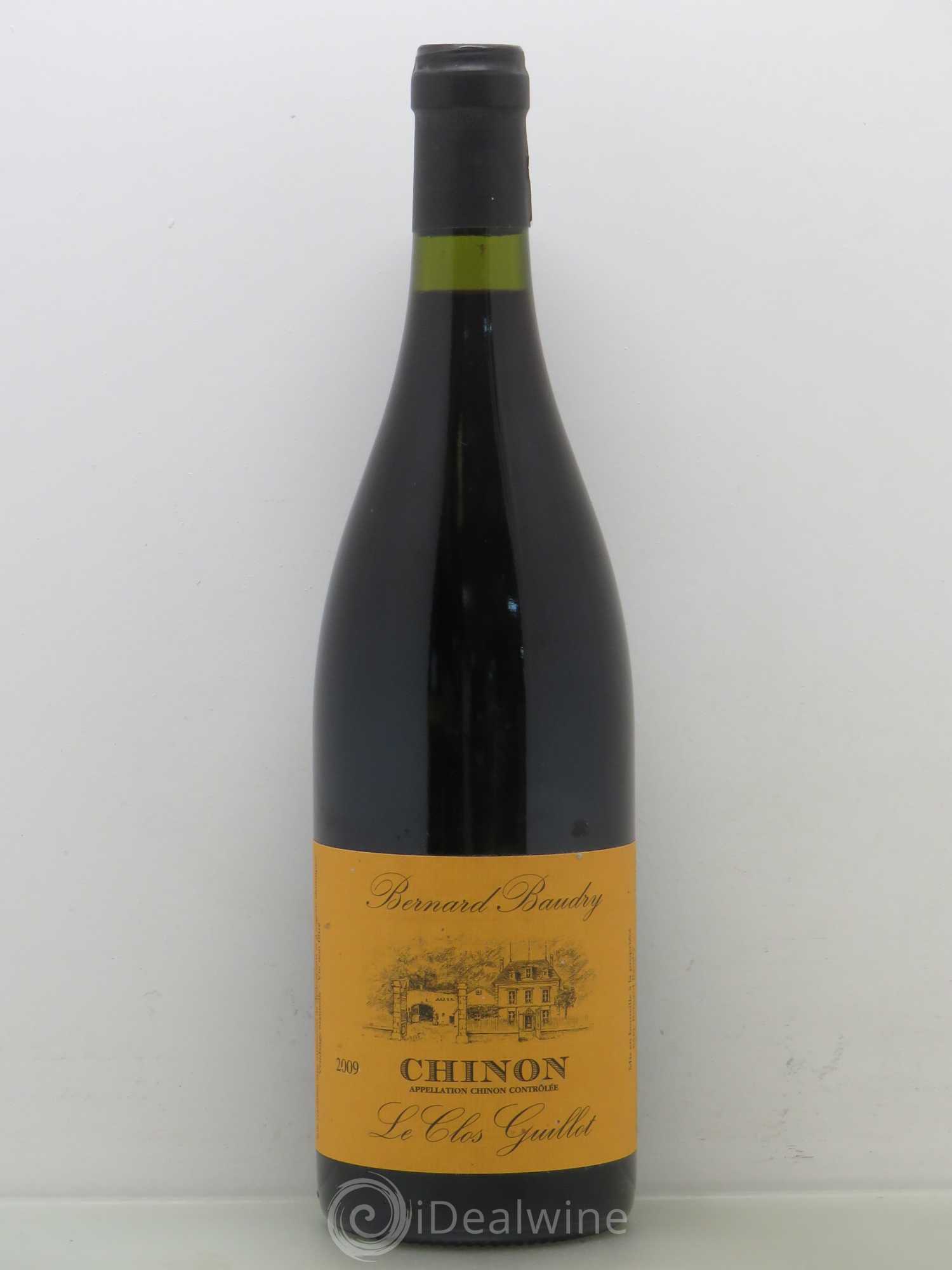 Chinon Le Clos Guillot Bernard Baudry 2009 - Lot de 1 bouteille - 0