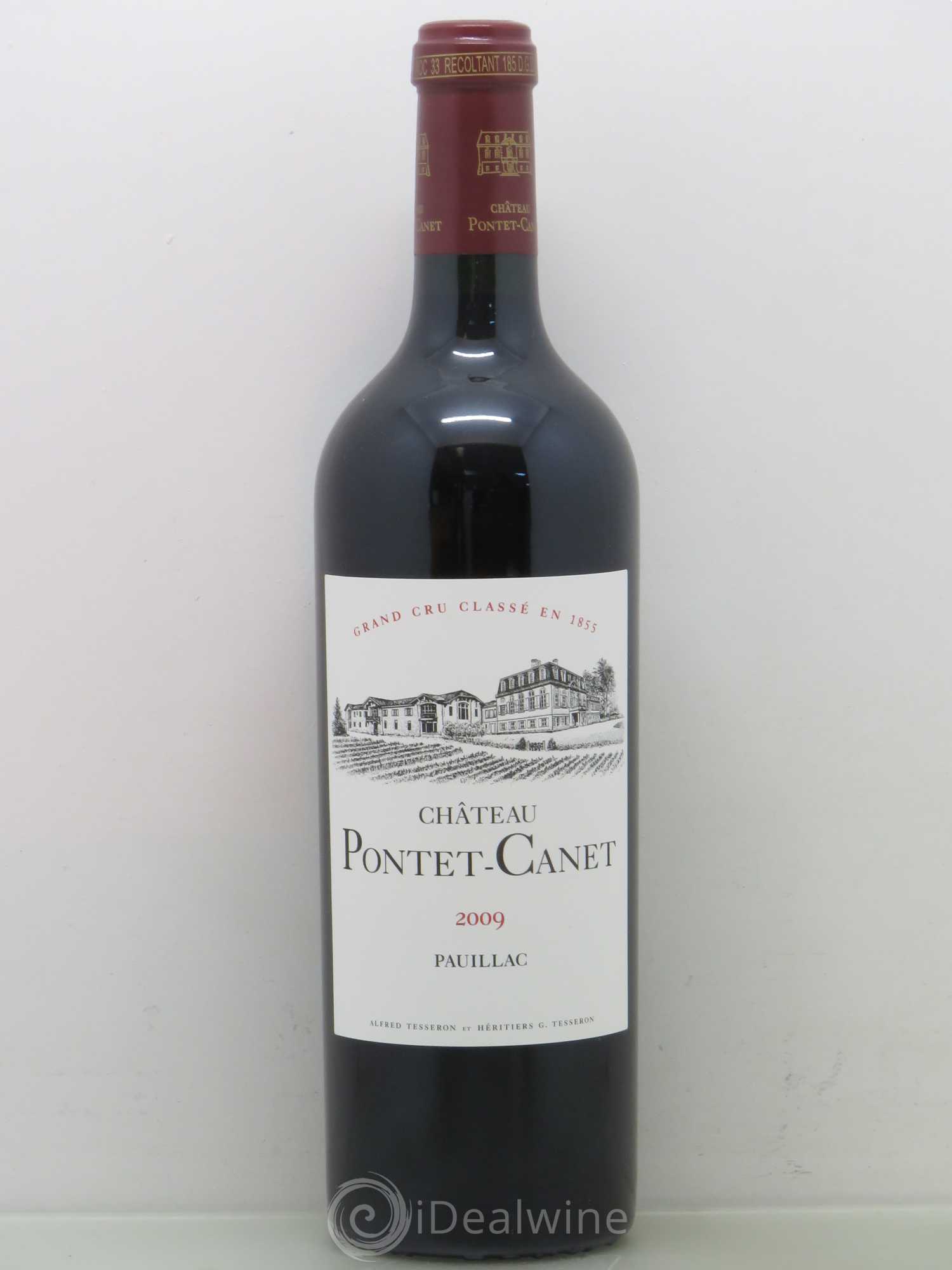 Château Pontet Canet 5ème Grand Cru Classé 2009 - Lot de 1 bouteille - 0