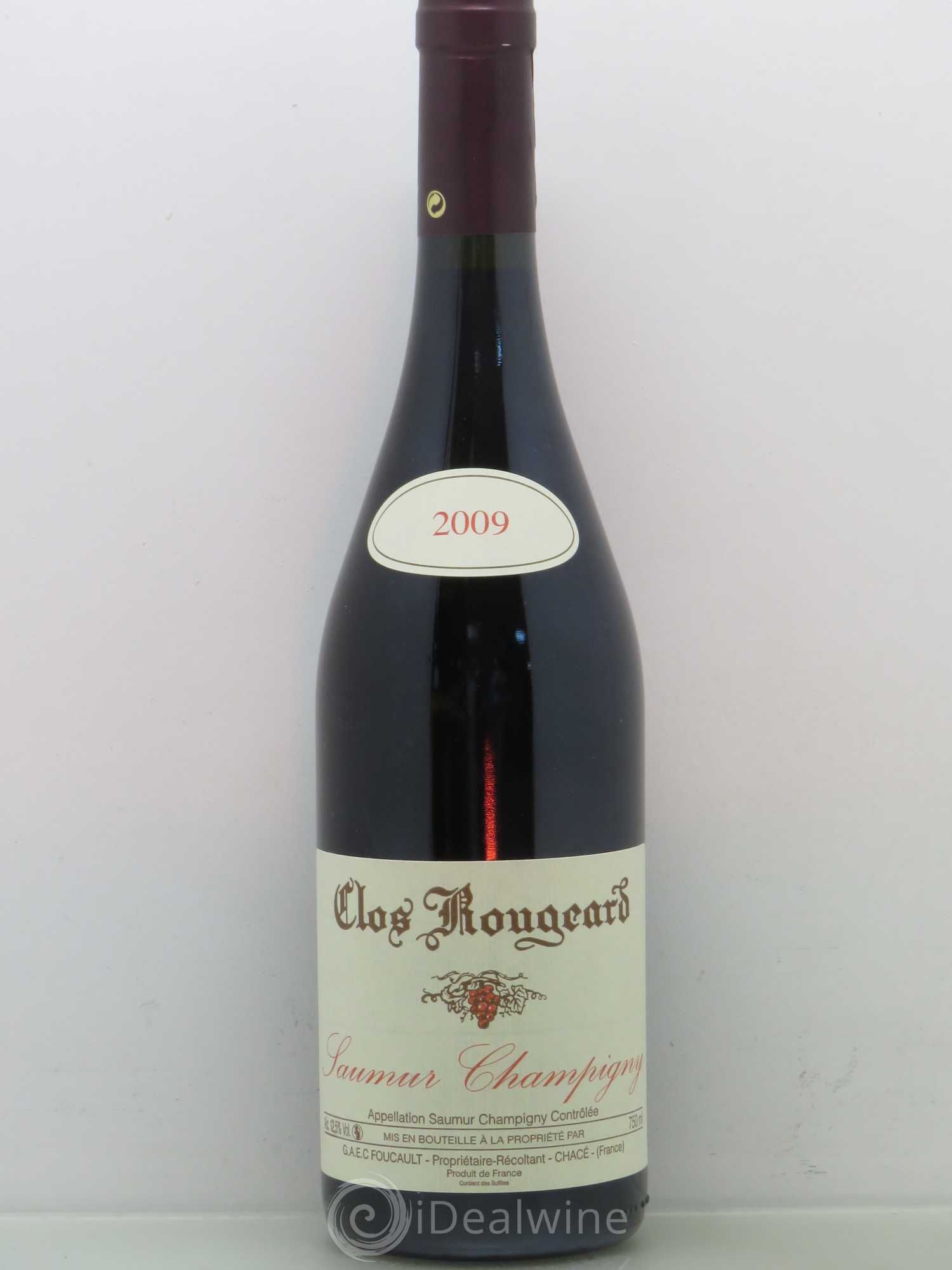 Saumur-Champigny Clos Rougeard 2009 - Lot de 1 bouteille - 0