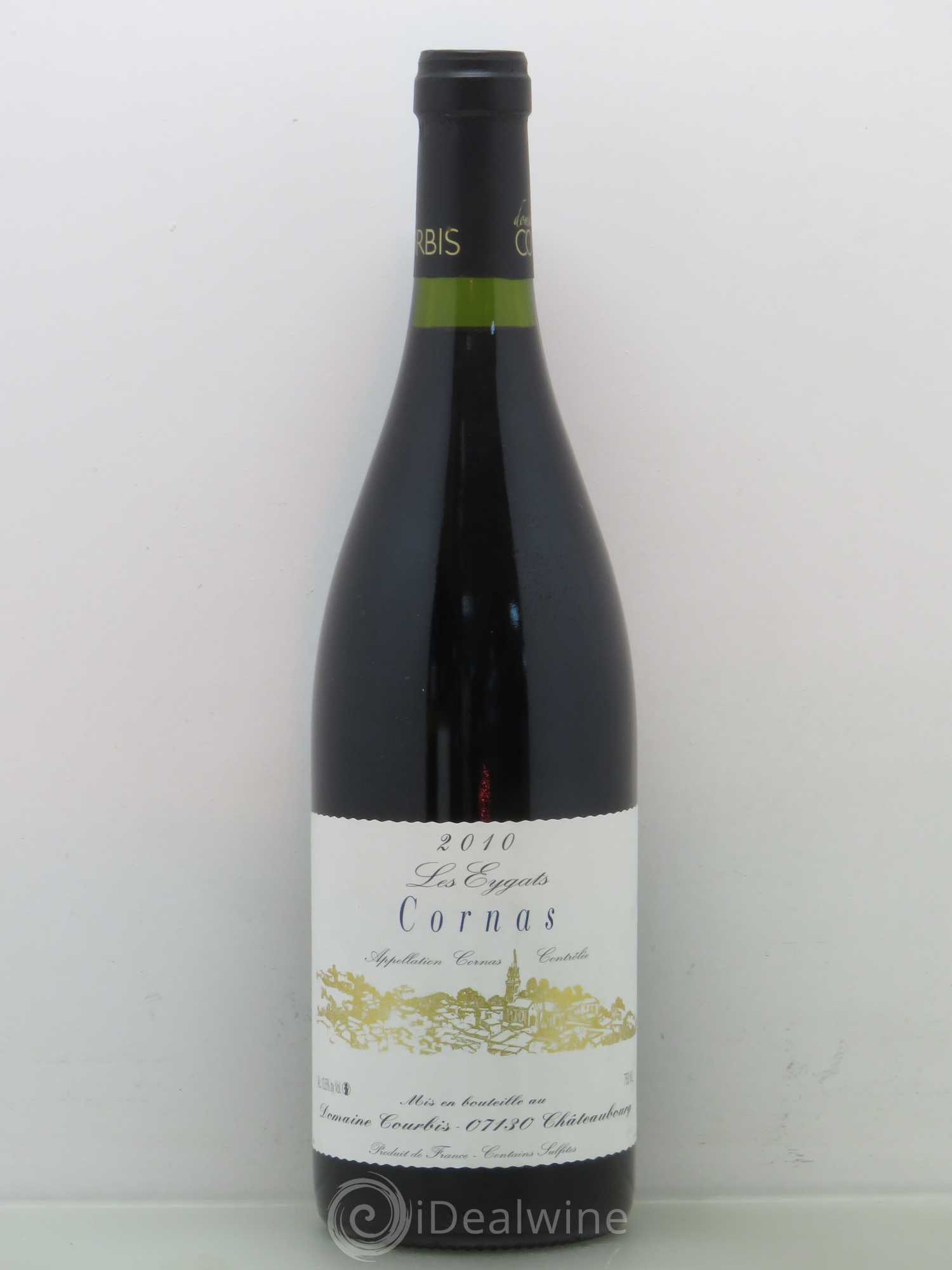Cornas Les Eygats Courbis 2010 - Lot de 1 bouteille - 0