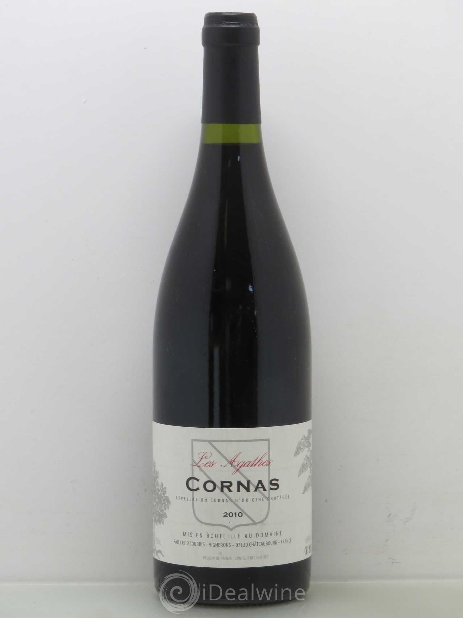 Cornas Les Agathes 2010 - Posten von 1 Flasche - 0