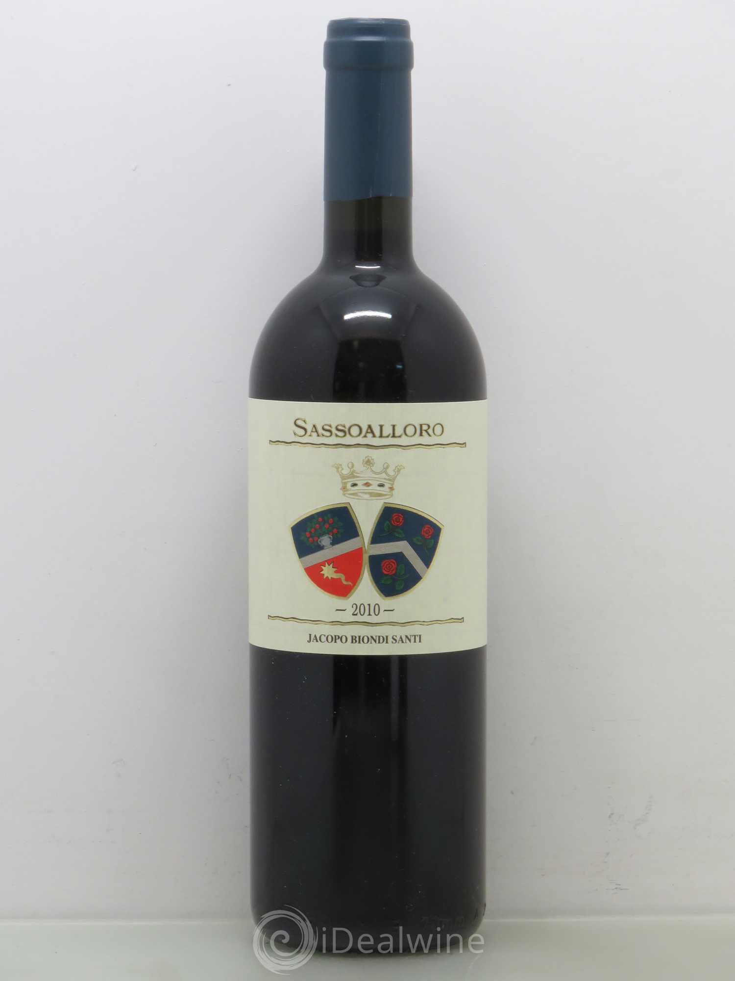 Italie Jacopo Biondi Santi Sassoalloro 2010 - Posten von 1 Flasche - 0
