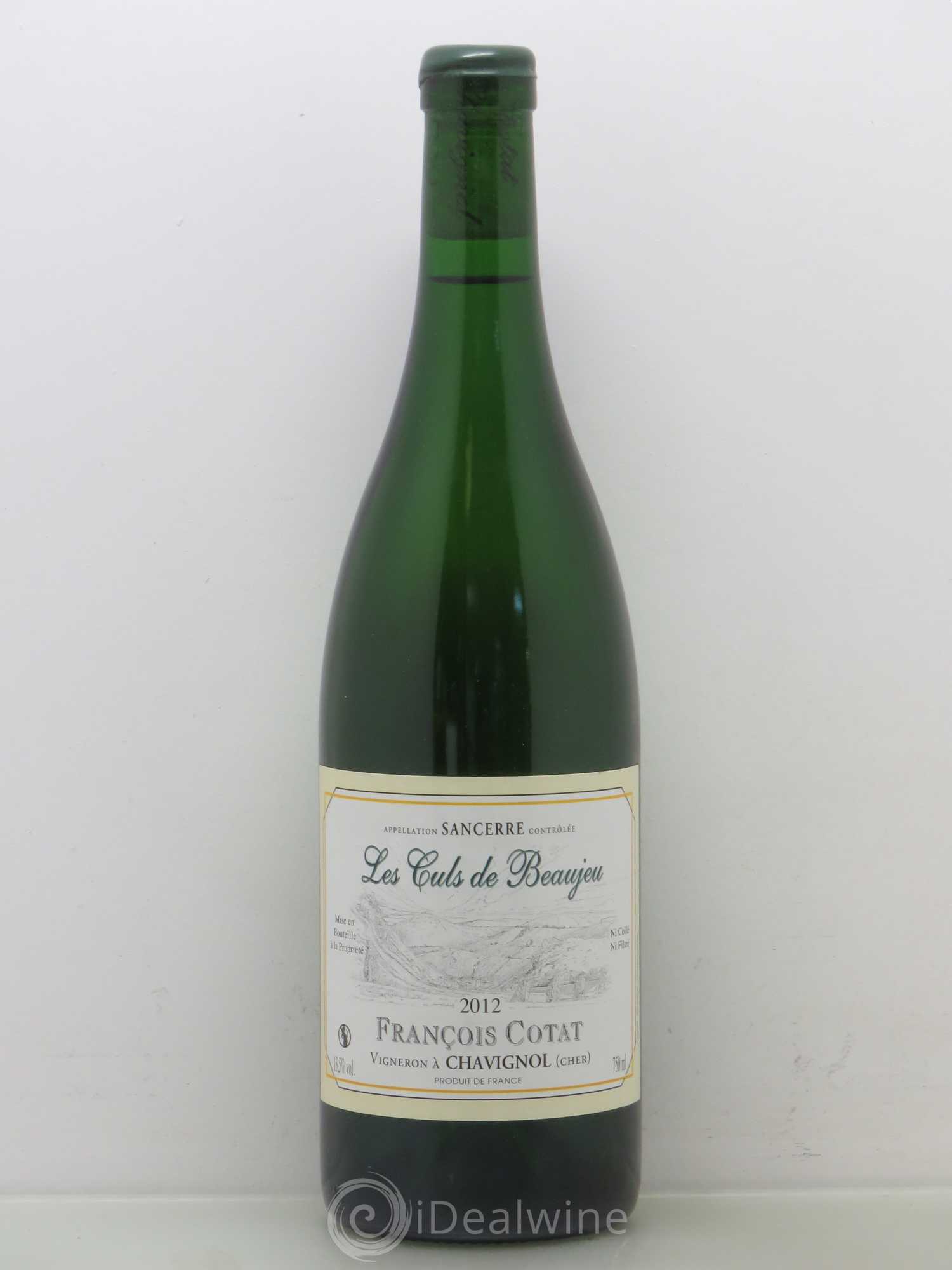 Sancerre Les Culs de Beaujeu François Cotat 2012 - Lot de 1 bouteille - 0