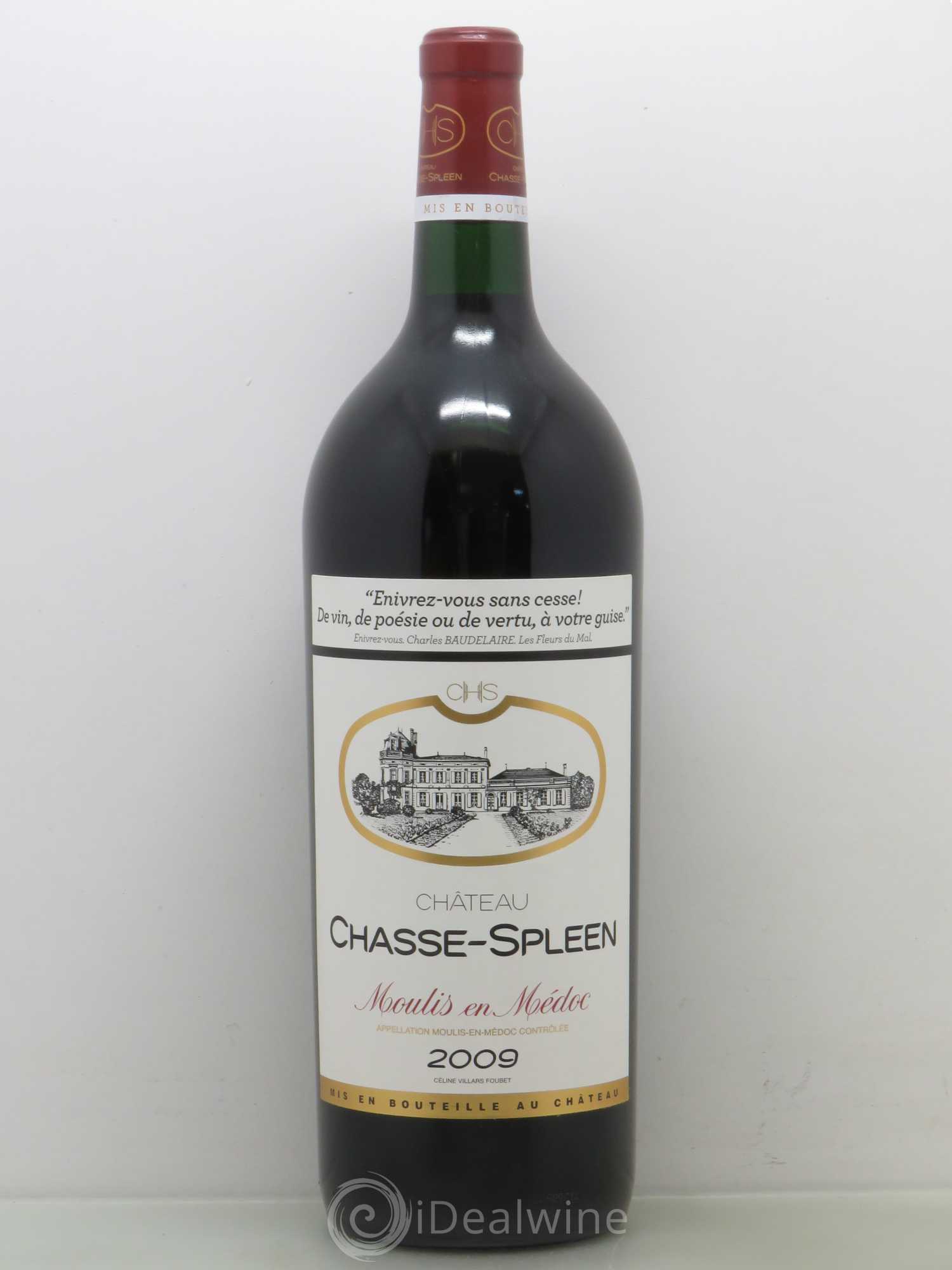 Château Chasse Spleen 2009 - Lot de 1 magnum - 0