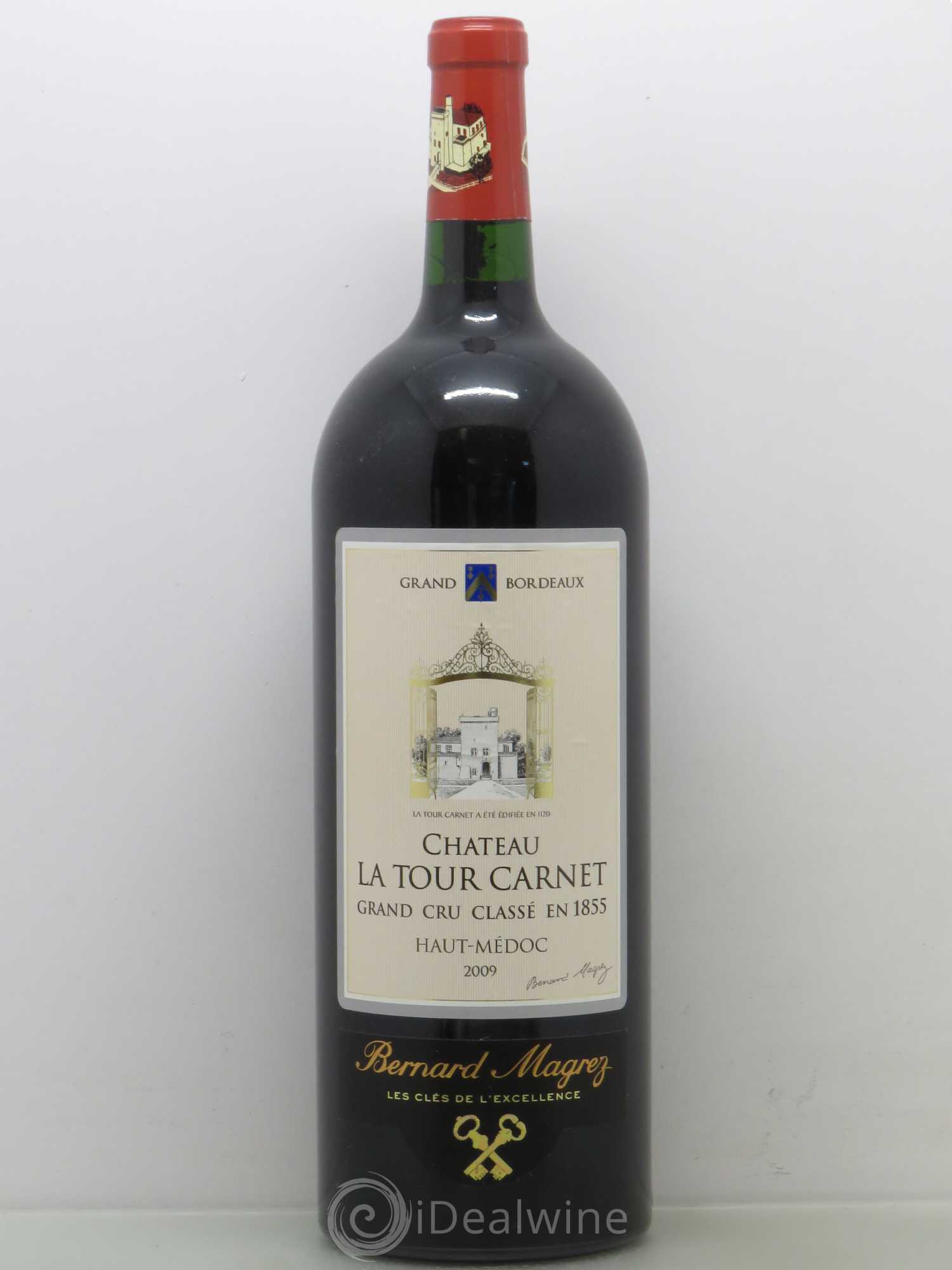 Château la Tour Carnet 4ème Grand Cru Classé 2009 - Lot de 1 magnum - 0